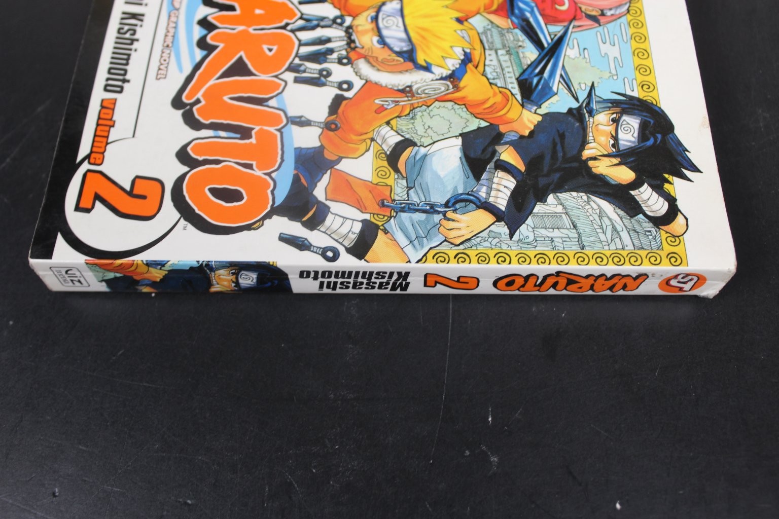Naruto Vol 2 Masashi Kishimoto 2006 Eighth Print Manga Graphic Novel VIZ Media