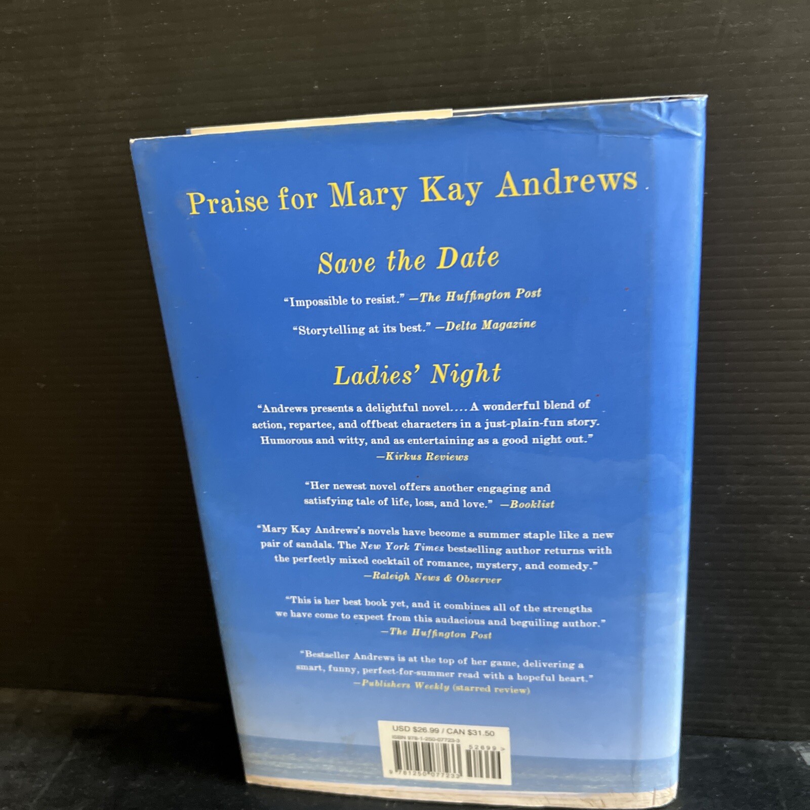 Publisher’s SIGNED 1st Edition Beach Town by Mary Kay Andrews 2015 HC DJ