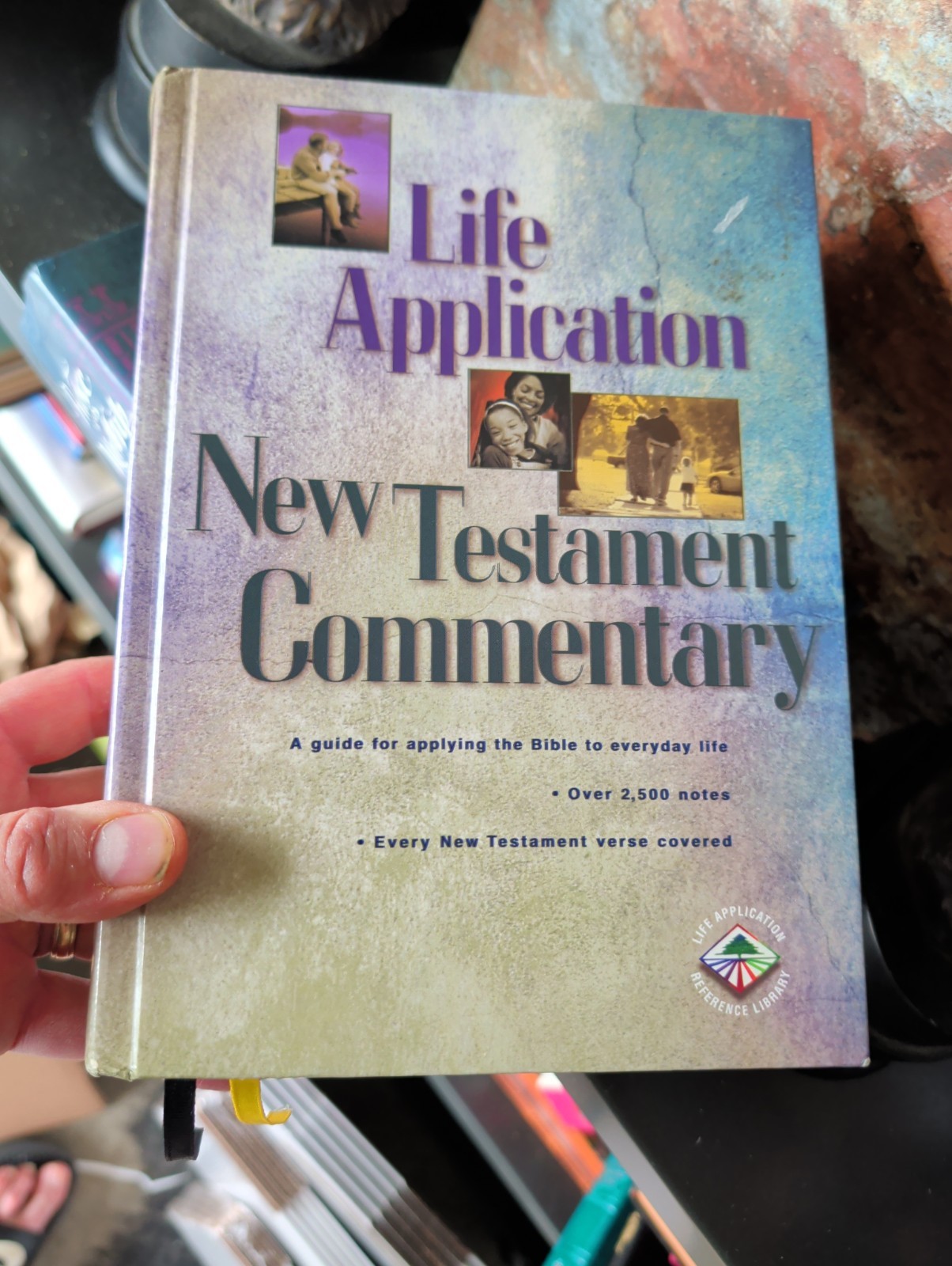 NLT BIBLE LOVER LOT J4: Includes several 1996c. Life Application Study, Journal