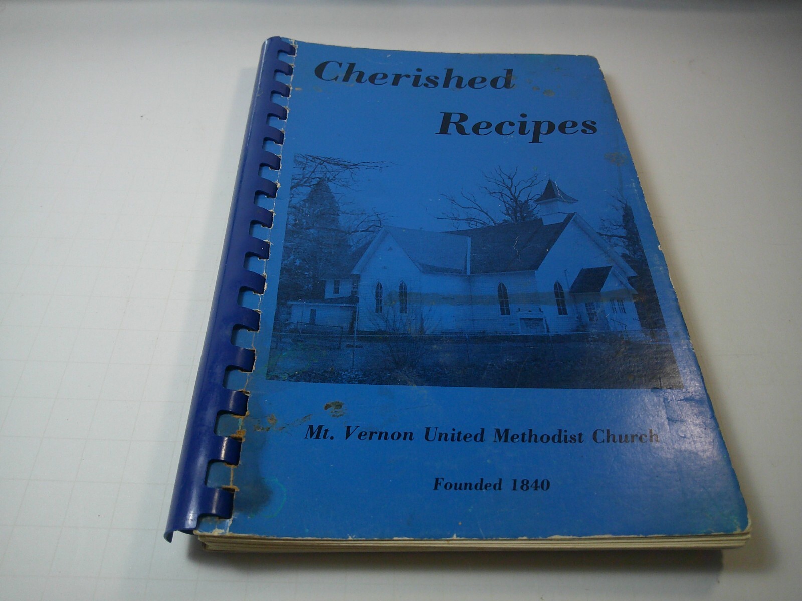 CHERISHED RECIPES MT VERNON UNITED METHODIST CHURCH COOKBOOK OLD SPIRAL SC
