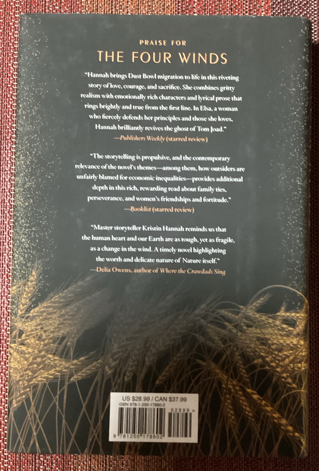 The Four Winds : A Novel by Kristin Hannah (2021, Hardcover)