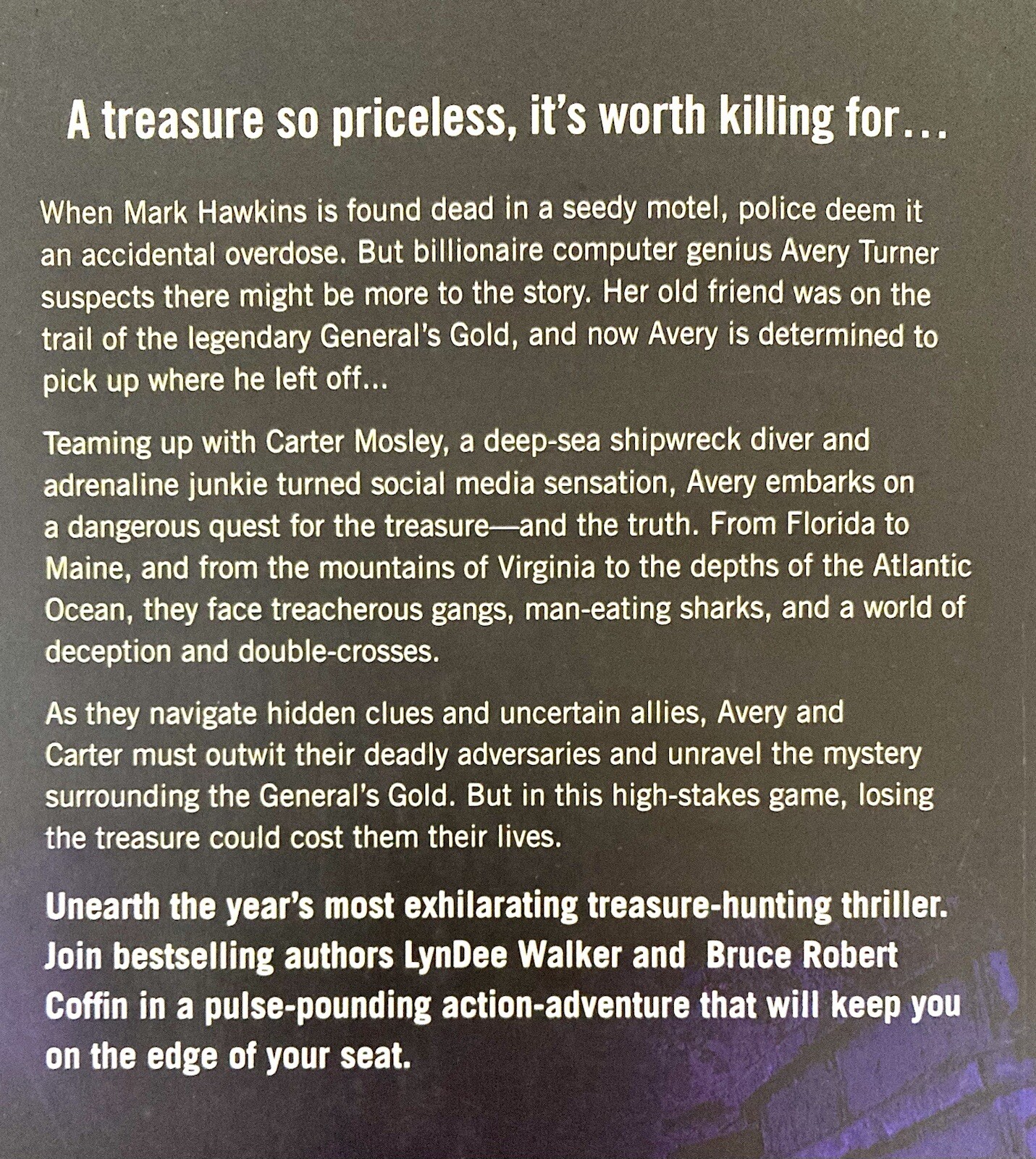 The General’s Gold The Turner & Mosley Files, LynDee Walker, Bruce Robert Coffin