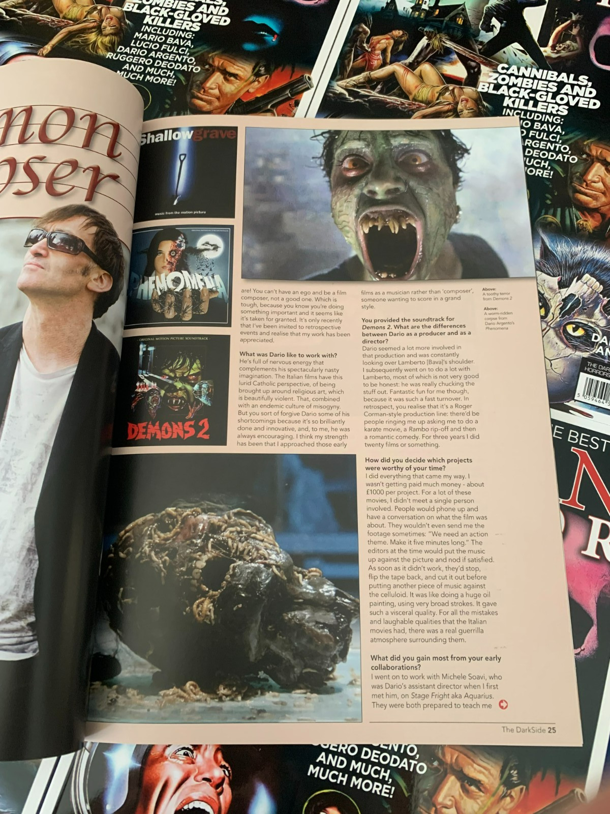 Horror Movie Book – Italian Horror Annual – 100 Full Colour A4 Pages