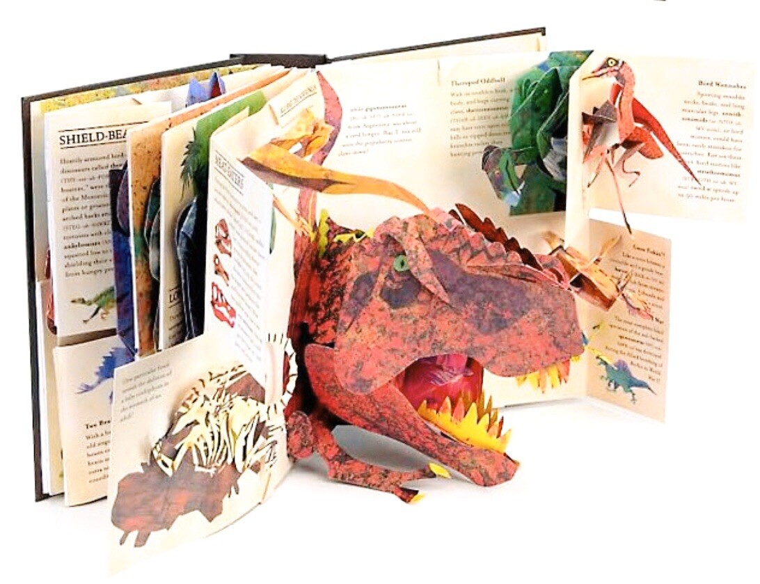 Dinosaur Pop Up Book Dinosaur Matthew Reinhart Robert Sabuda Prehistorica New