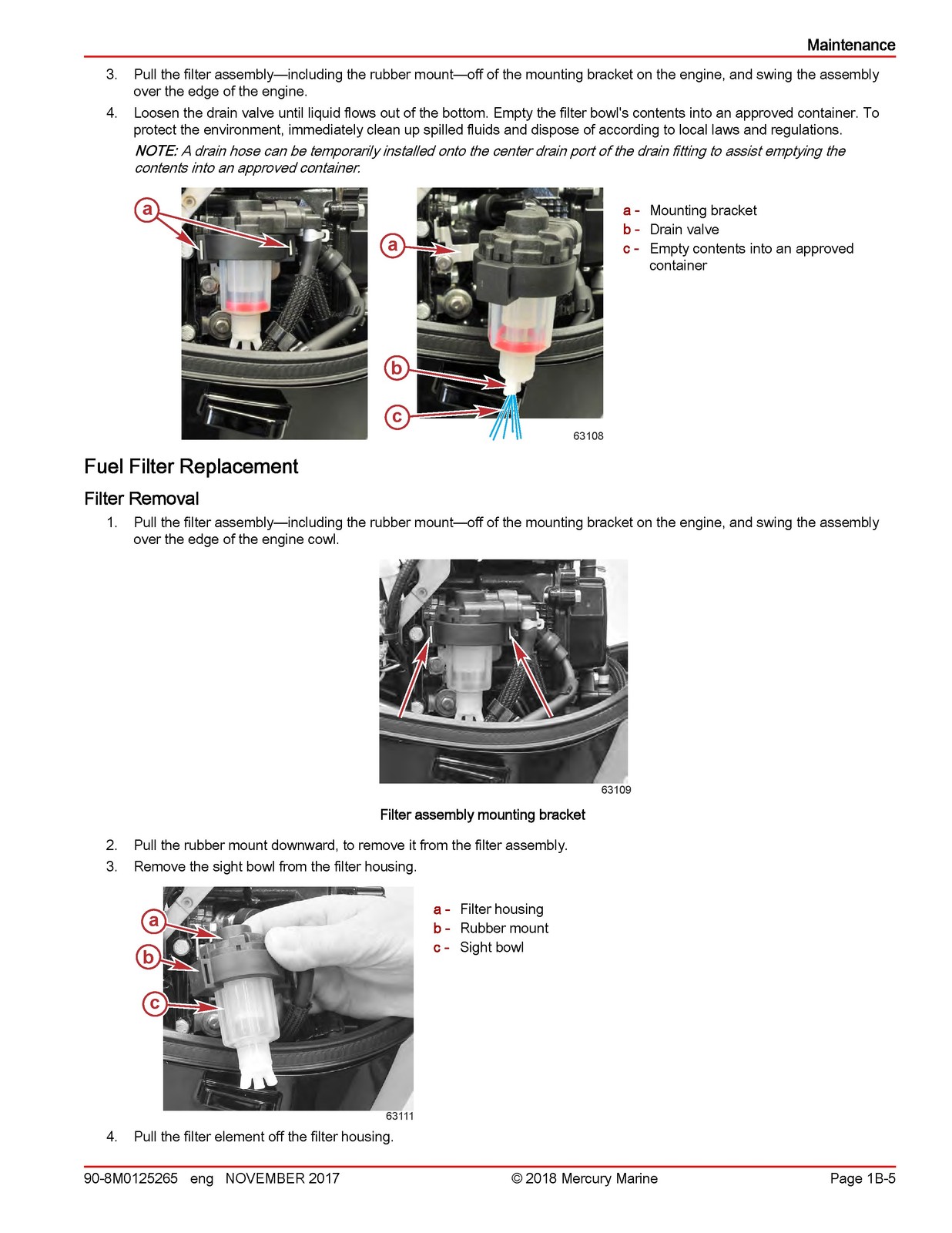 MERCURY MARINE 15 20 EFI FourStroke Outboard Service Manual 2018, FOLDOUTS