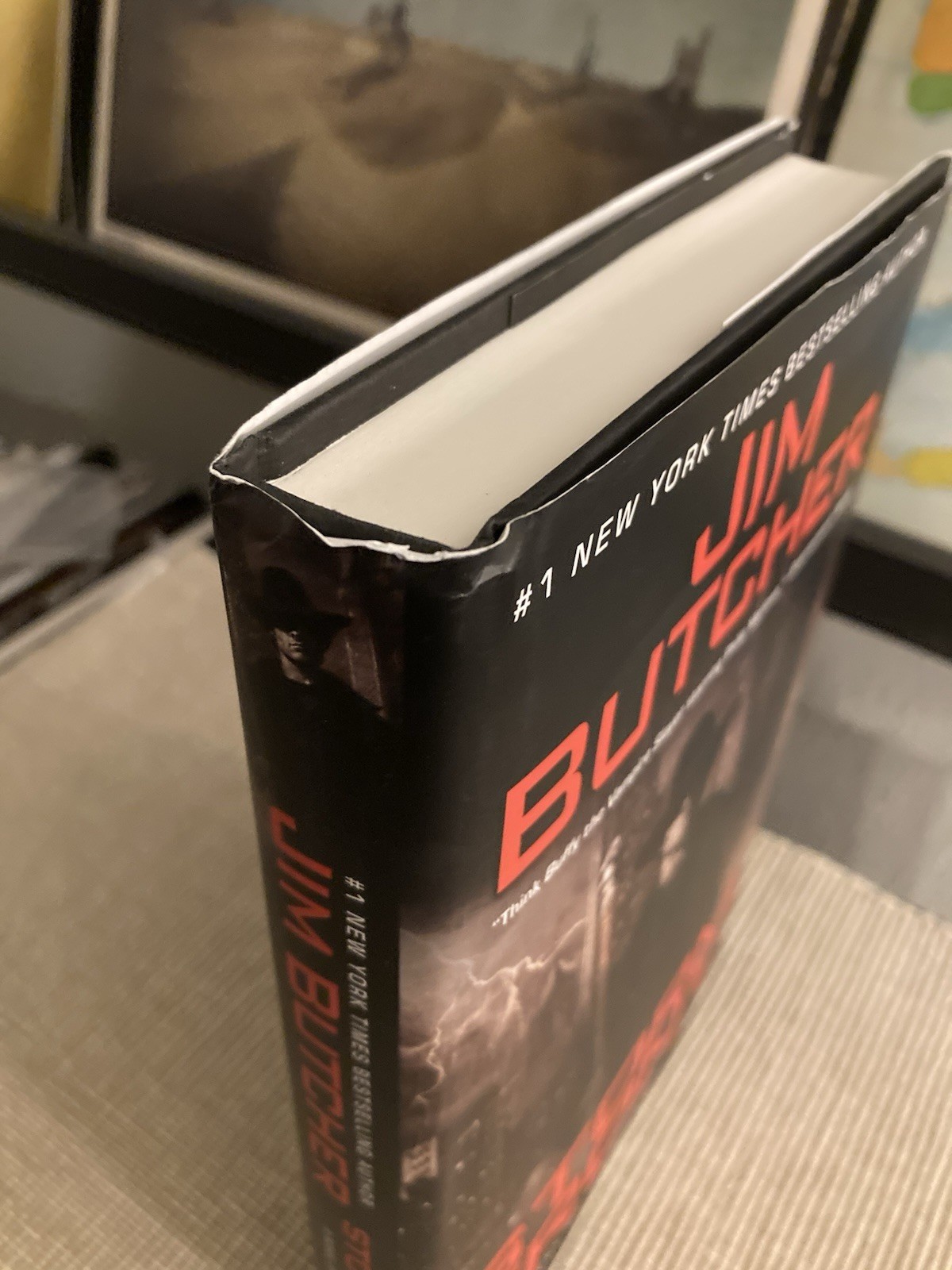 Storm Front by Jim Butcher – 1st Edition, Later Print HC! – Dresden Files