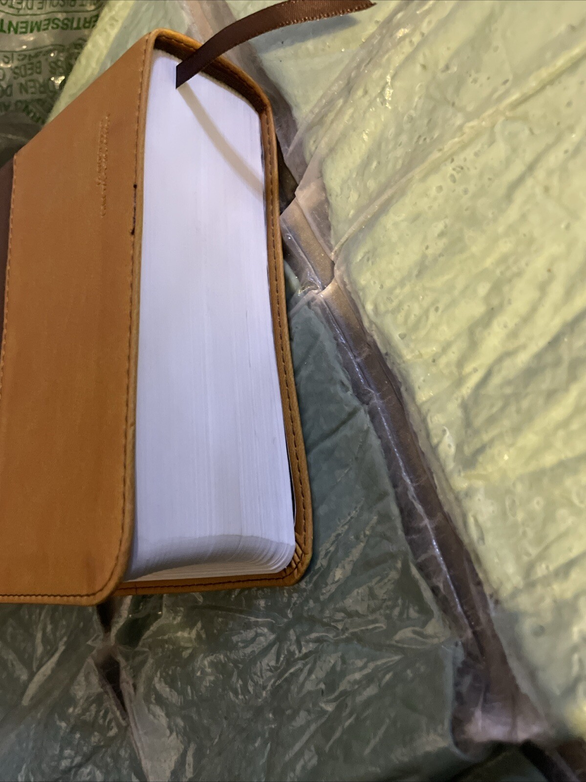NIV Bible Large Print DuoTone Leather Soft