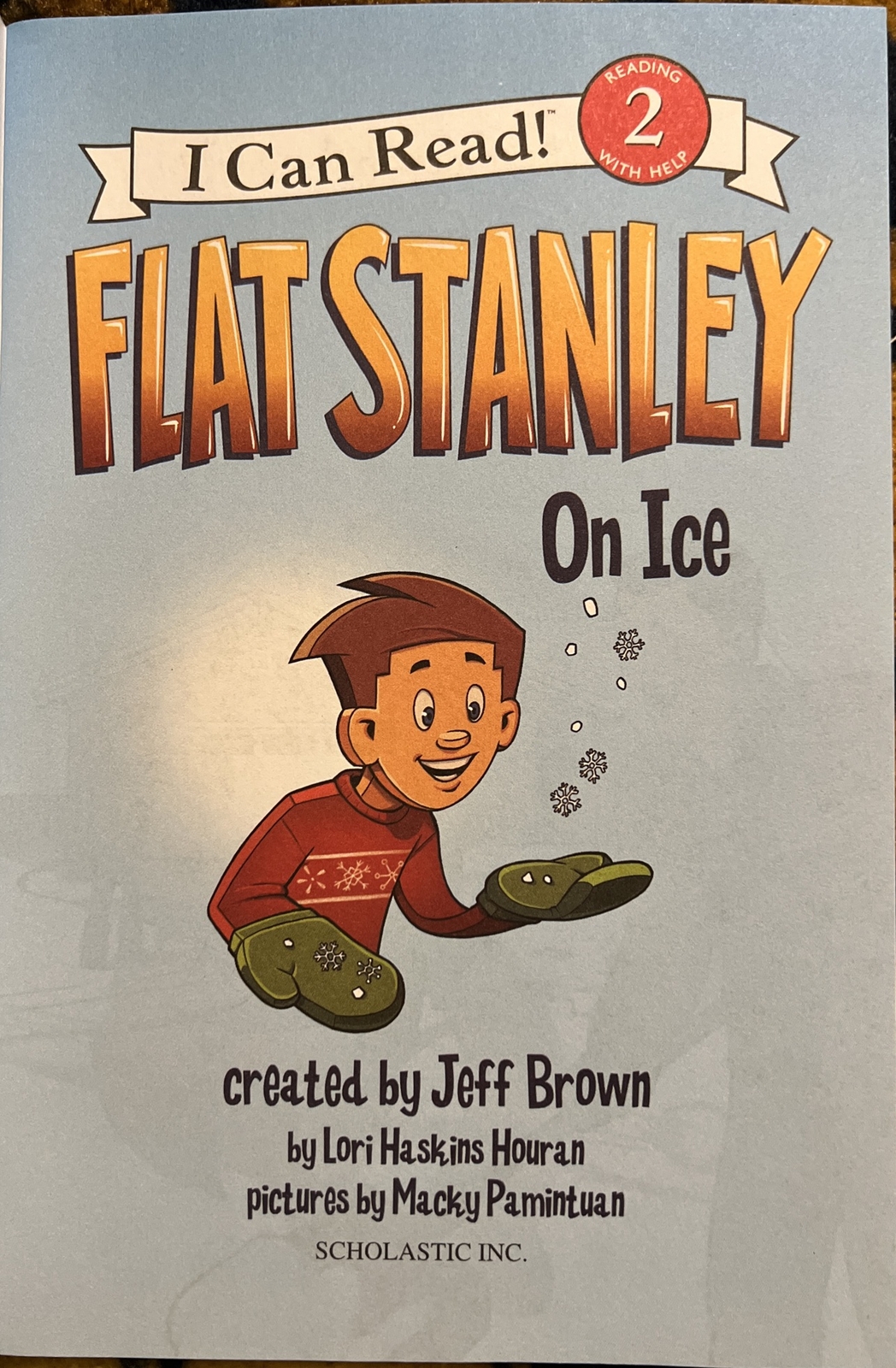 I Can Read Level 2 Ser.: Flat Stanley and On Ice by Jeff Brown (2015)