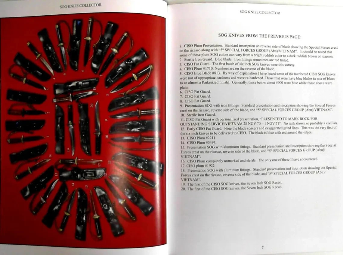 New Copy of SOG Knife Collector by Michael W. Silvey, Paperback, 2014, First Ed