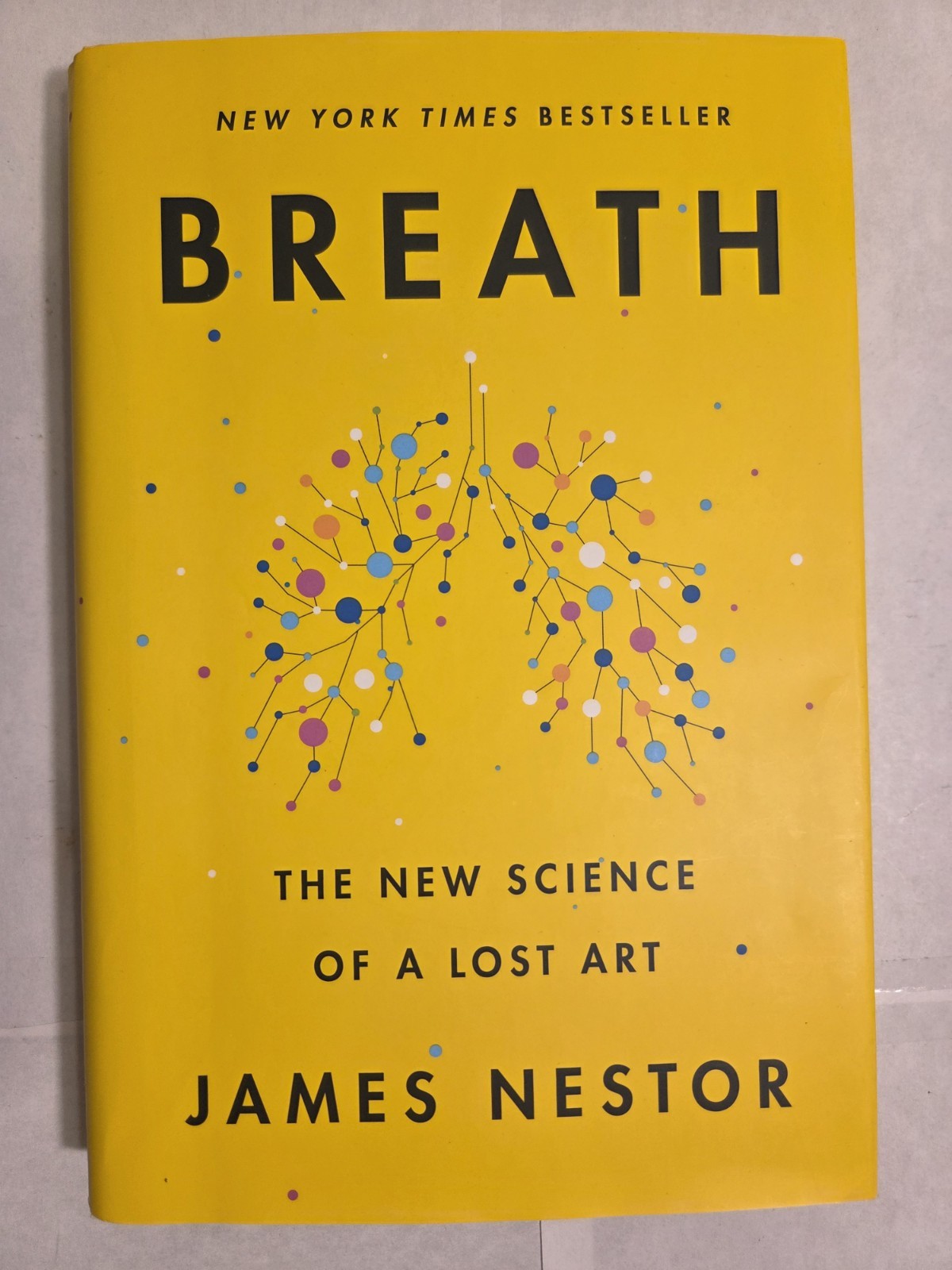 Breath: The New Science of a Lost Art – James Nestor (HC) VERY GOOD Clean Copy