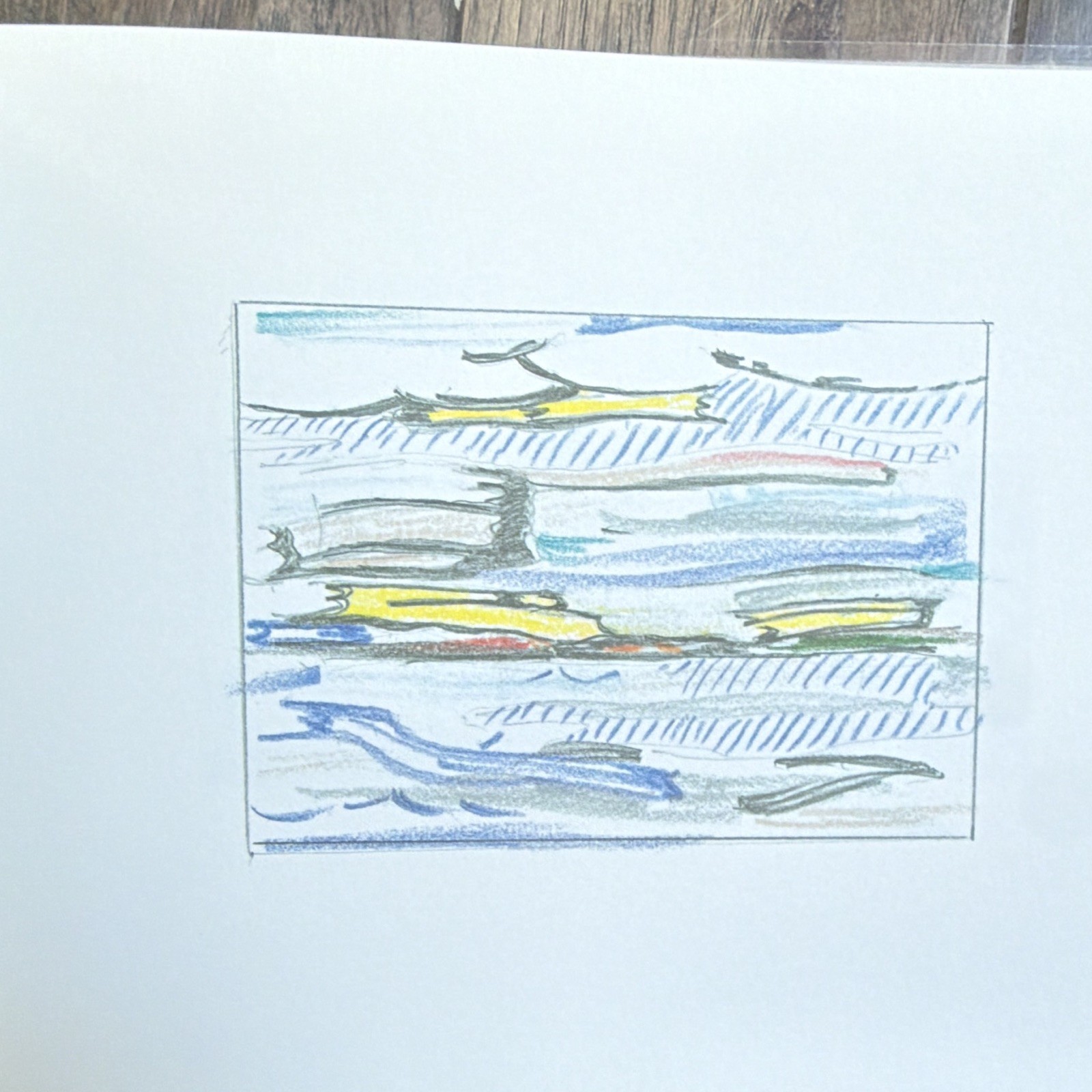 Harry N. Abrams Roy Lichtenstein Landscape Sketches 1984-1985 HC Illus Signed