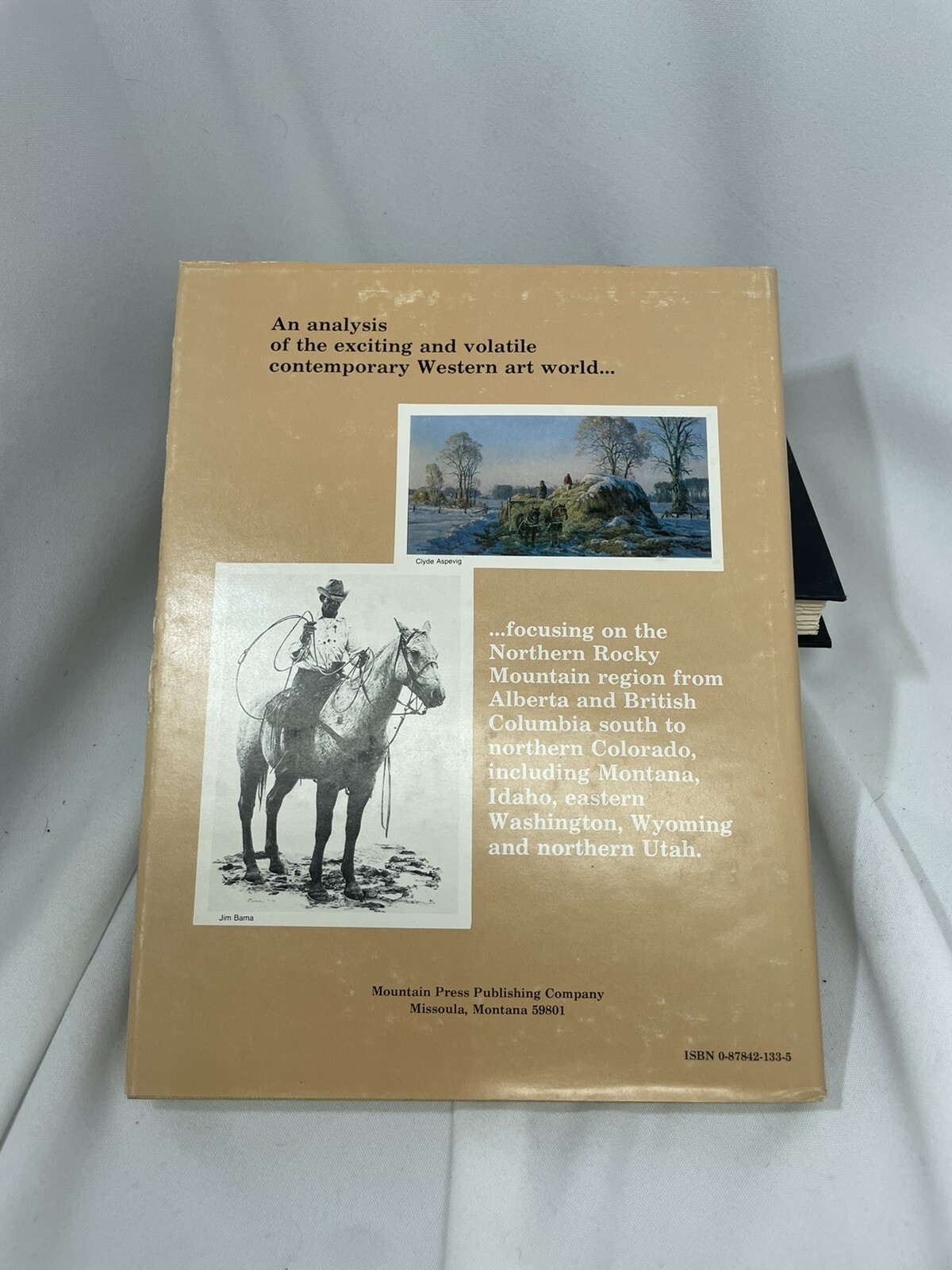 A Brush With the West by Dale Burk (HB DJ, 1980 135 pages)