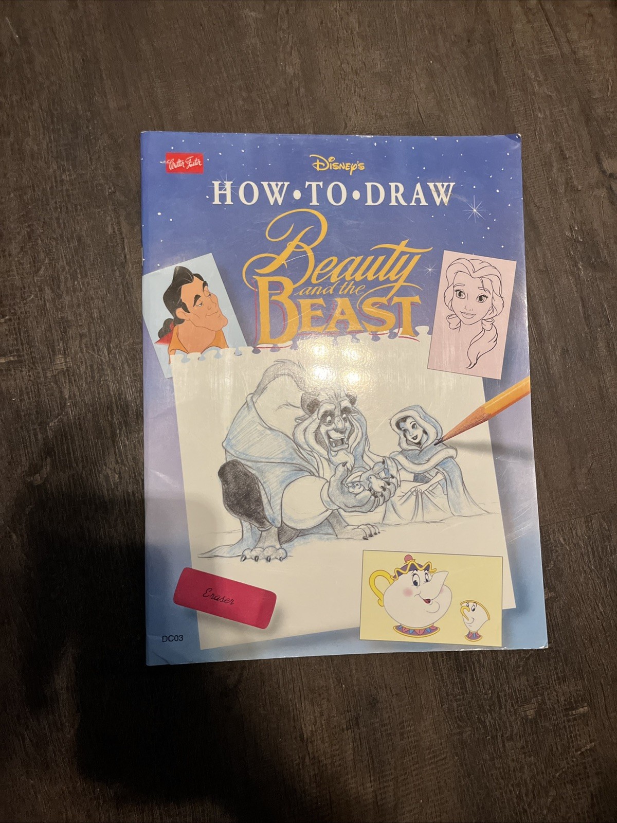 Disney’s How to Draw Beauty and the Beast Walter T. Foster 1993 Book