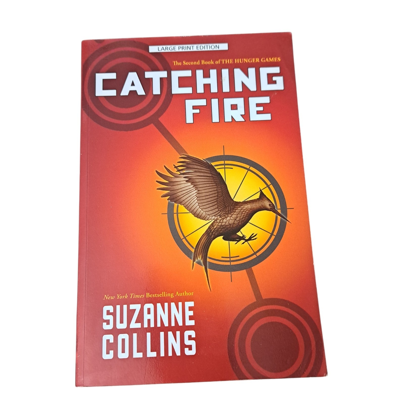 The Hunger Games 3 Book Set : Suzanne Collins LARGE PRINT * MOCKINGJAY*CATCHING