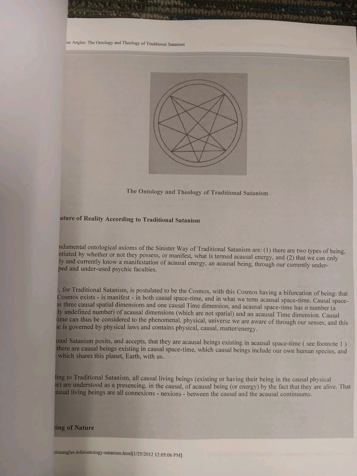 Order Of Nine Angles 2012 Website ONA O9a Anton Long David Myatt Christos Beest