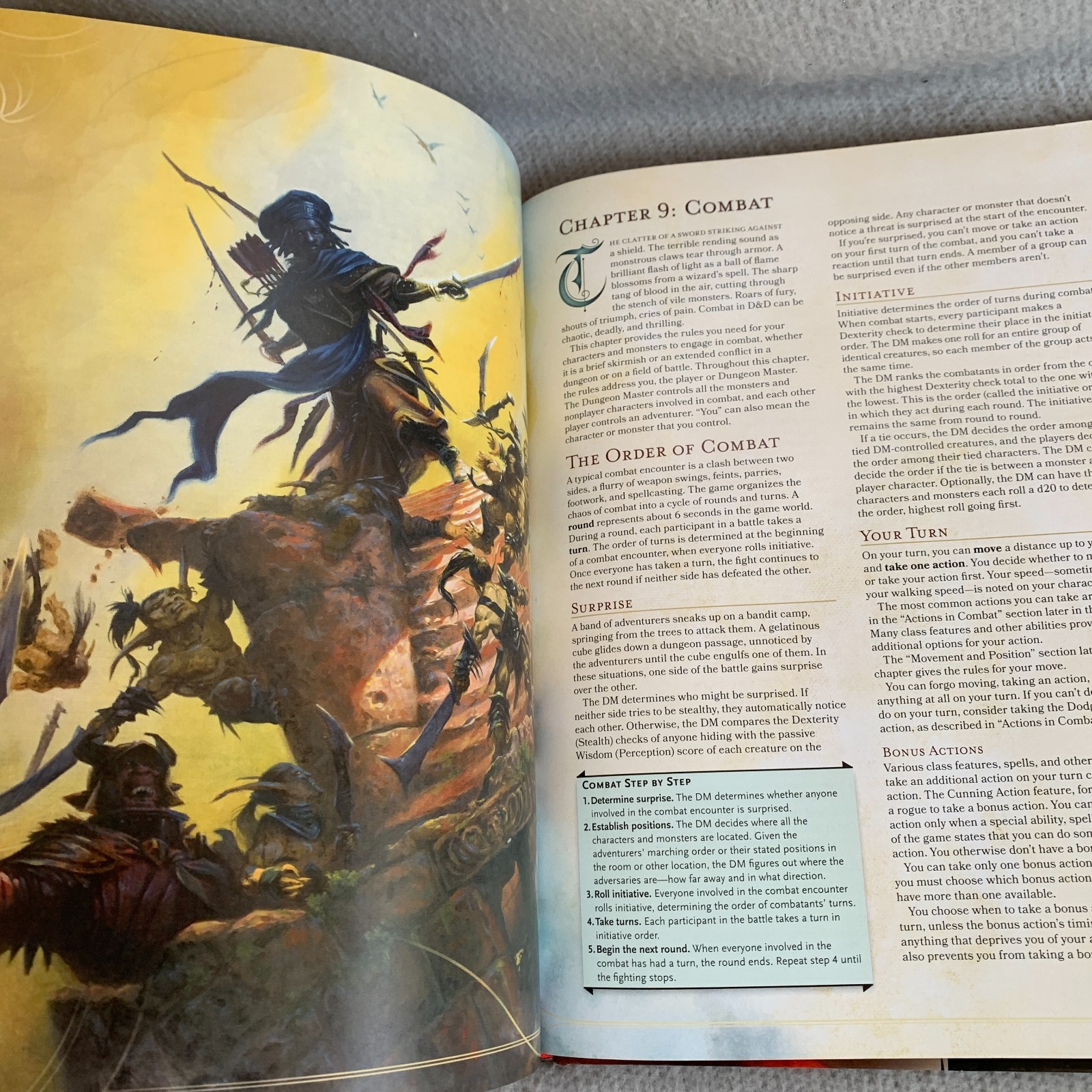 Dungeons & Dragons Player’s Handbook Hardcover By Wizards RPG Team
