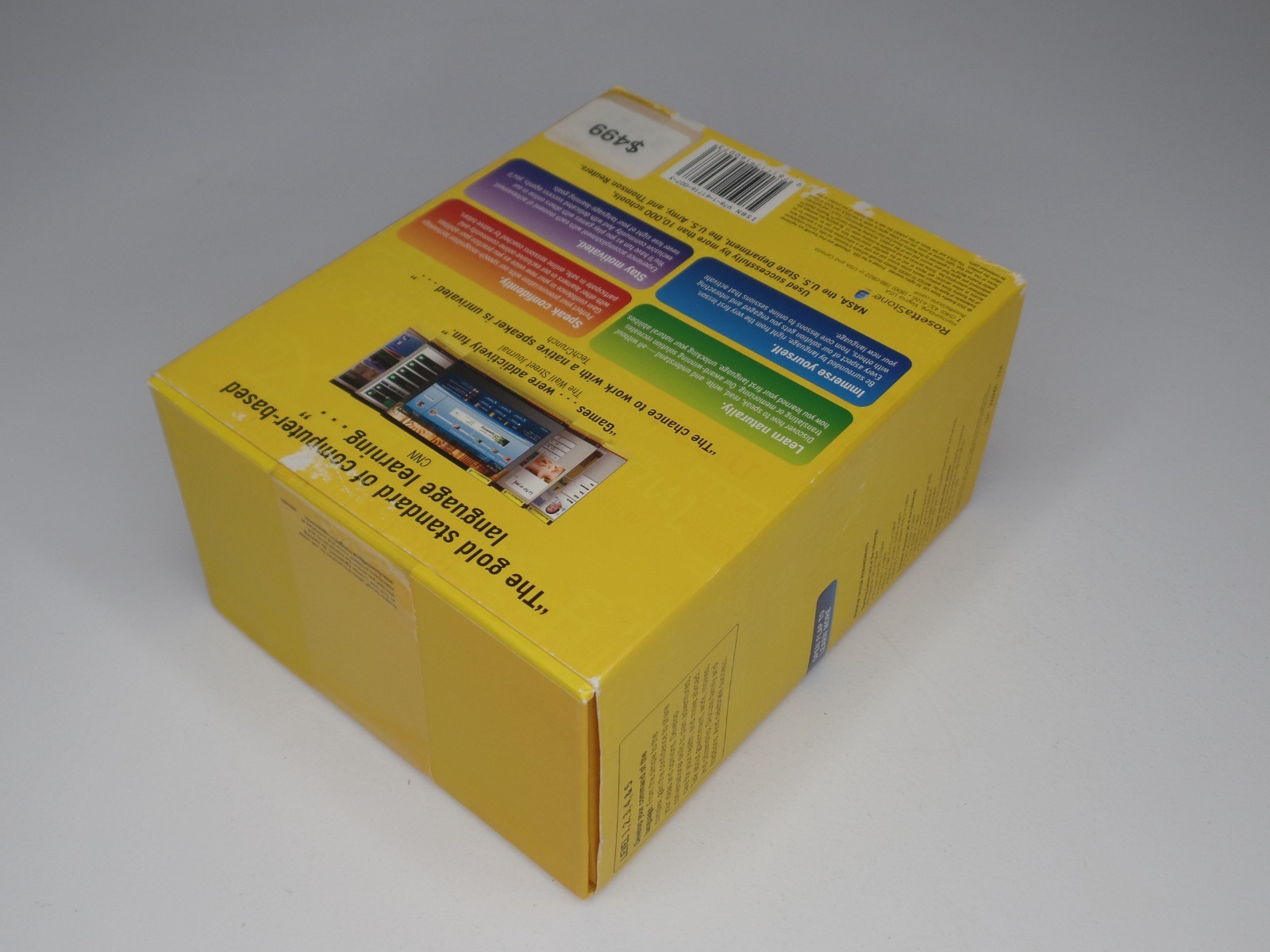 Rosetta Stone German Deutsch Level 1,2,3,4,5 Disc Set with Headphones New Unused