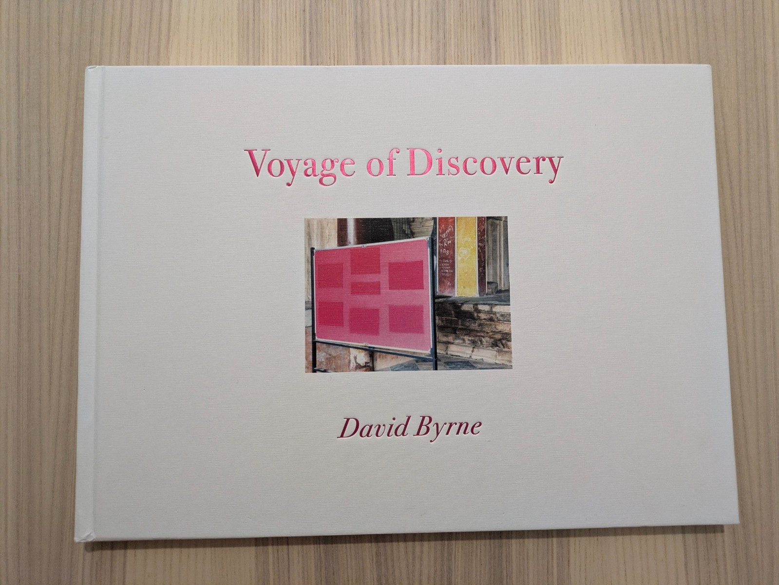 David Byrne Voyage Of Discovery Who Is The Sky VIP Merchandise Book Only *Signed