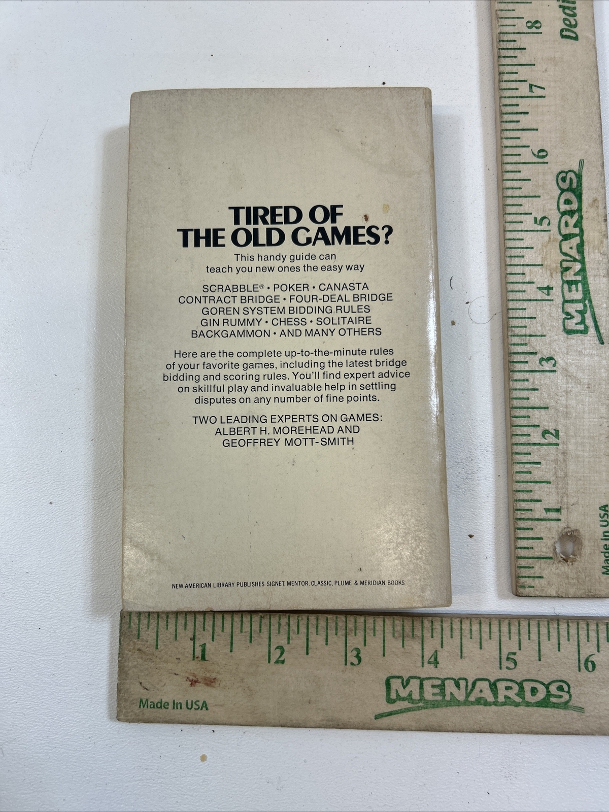 Hoyle’s Rules of Games – Morehead & Mott-Smith (Paperback, 1963)