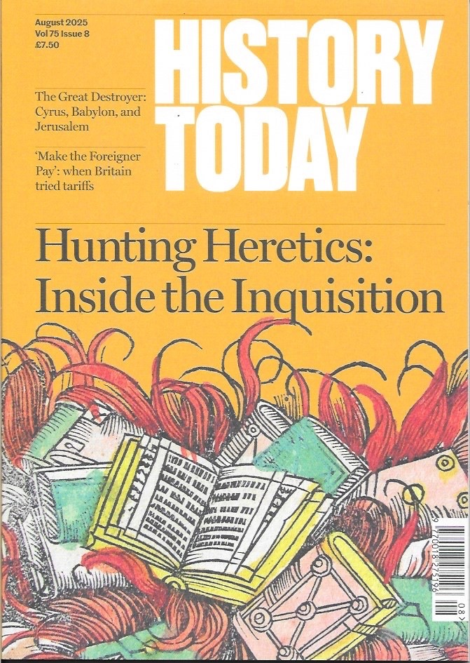 “History Today” Magazine, August 2025 – Like New