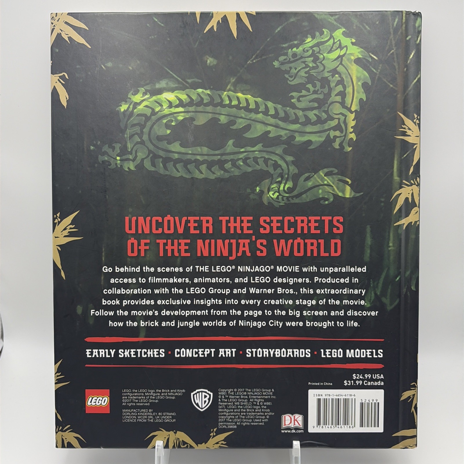 Lego The Ninjago Movie: The Making of the Movie 1st Ed. 1st Print 2017 HC