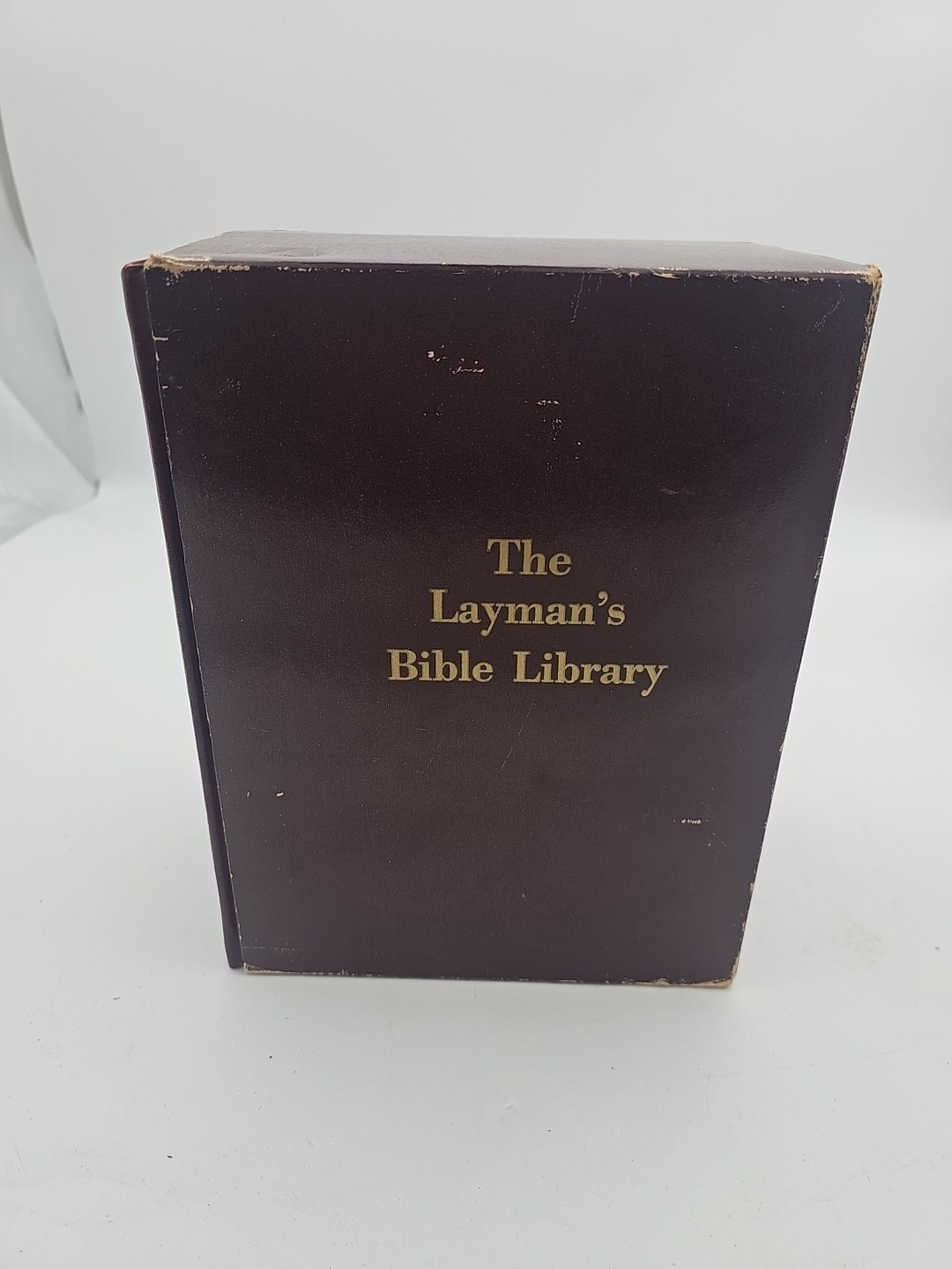 Vintage The Layman’s Bible Library 3 Volume Set Cover Sleeve Incl. Nice