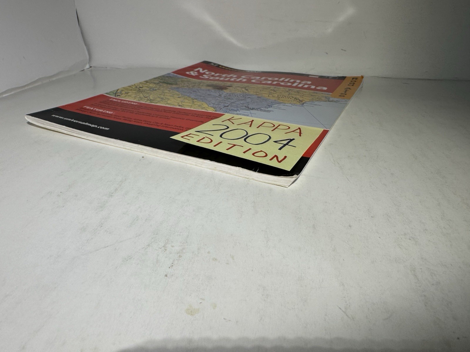 North & South Carolina Road Atlas 2004 Kappa Street Guide NC SC Universal Map