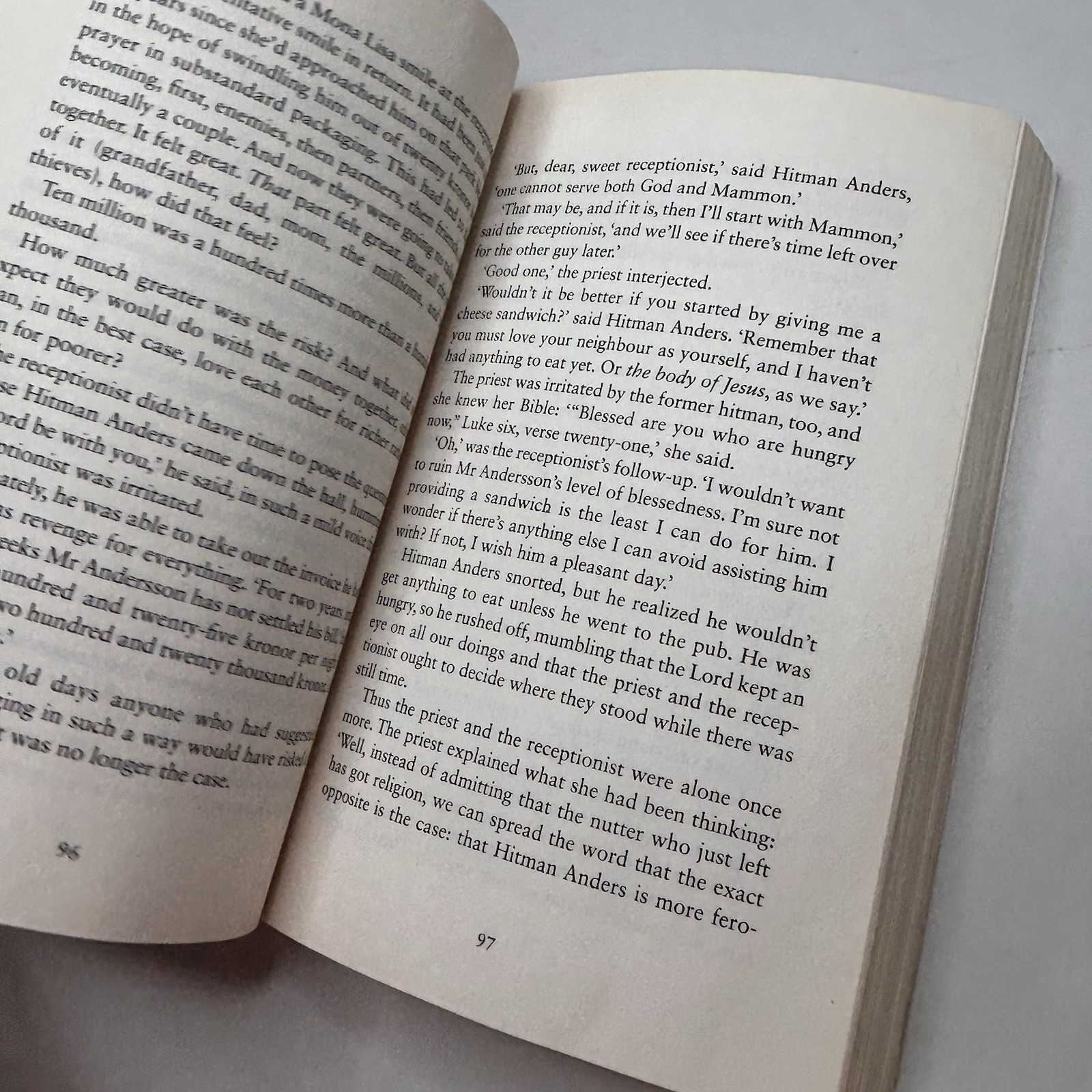 Hitman Anders and the Meaning of It All Jonas Jonasson Humorous Crime Novel