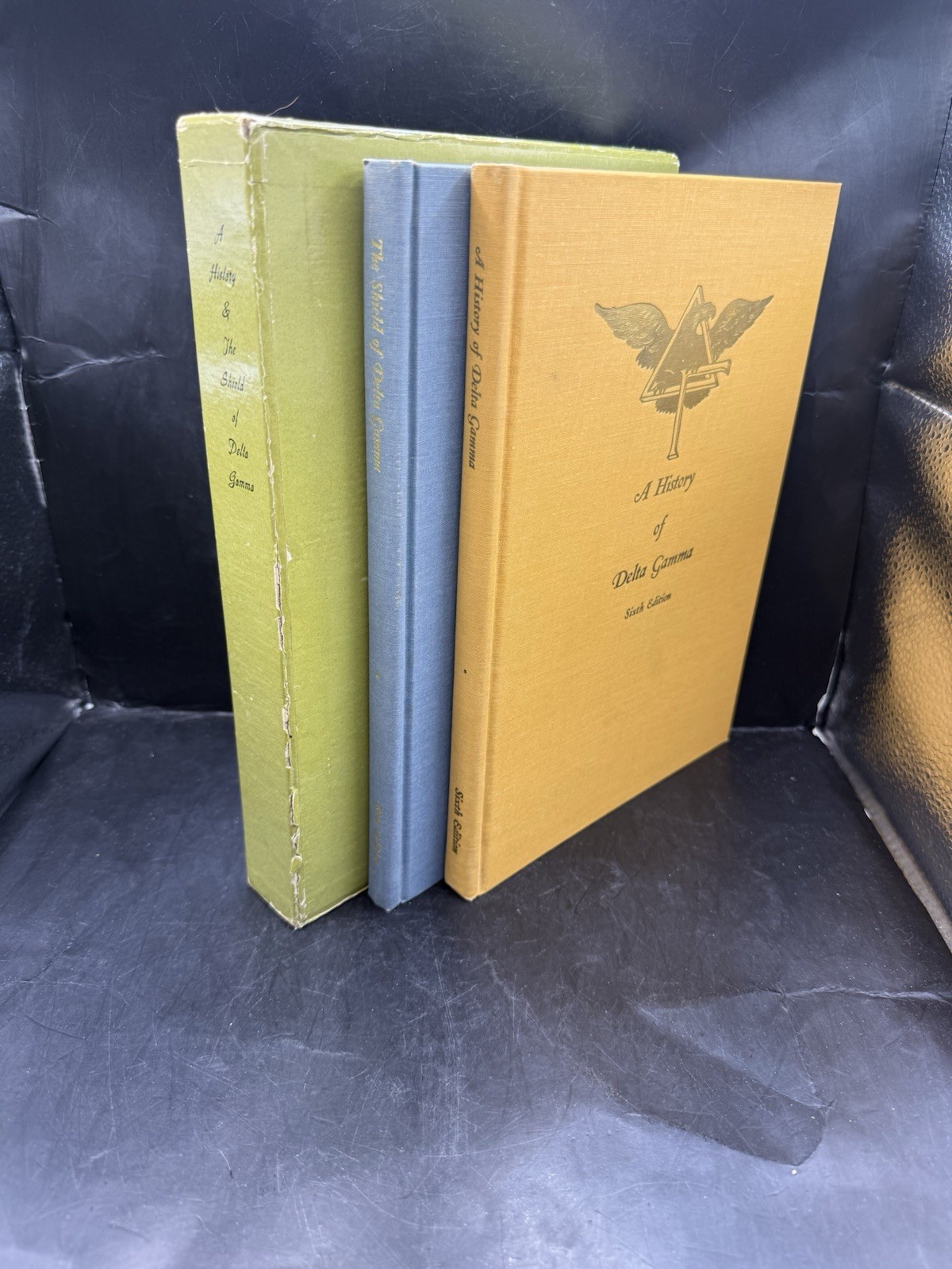 Vtg The Shield Of Delta Gamma A History Of Delta Gamma Set Of 2 Reference Books