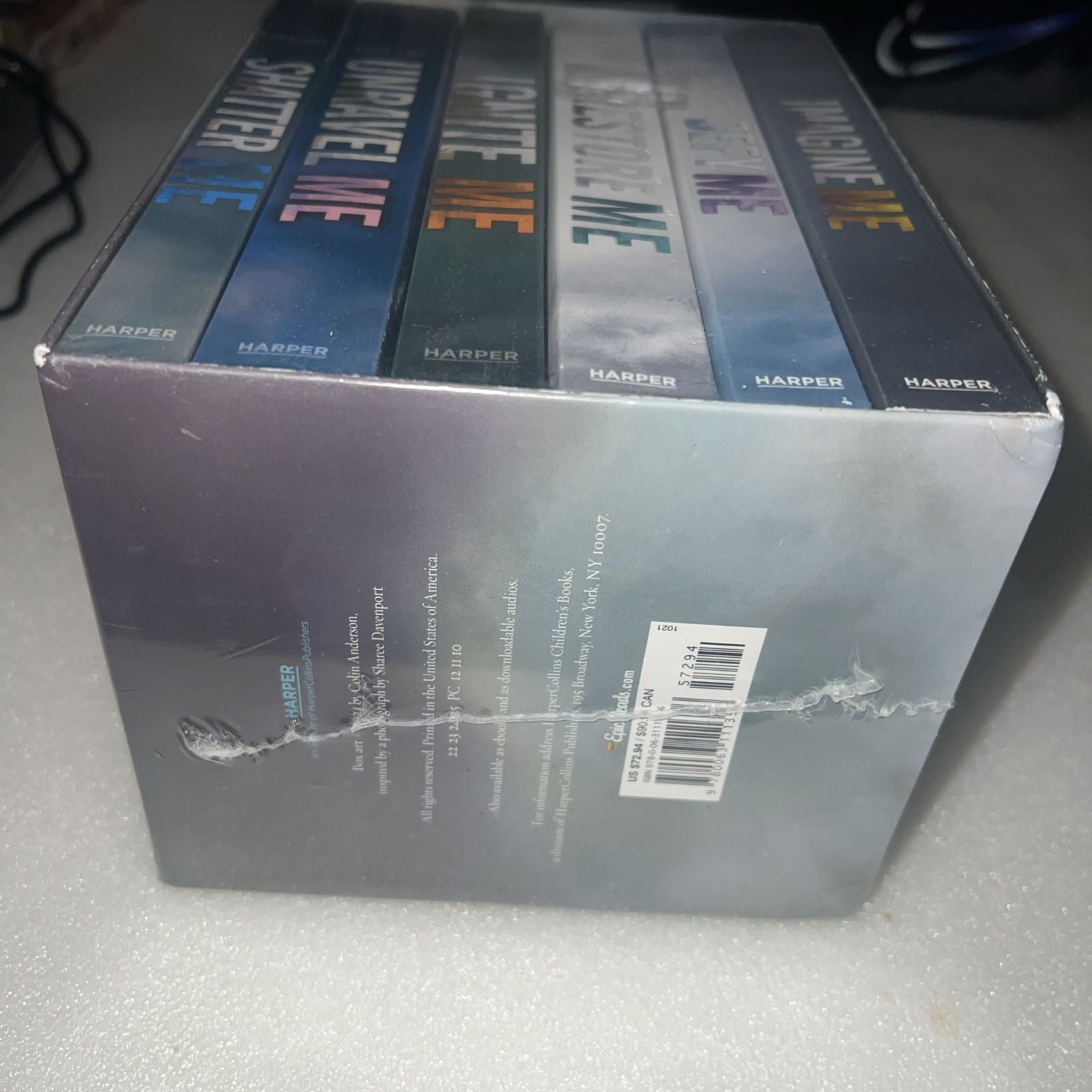 Shatter Me Series By Tahereh Mafi 6 Books Box Set Brand New Sealed !
