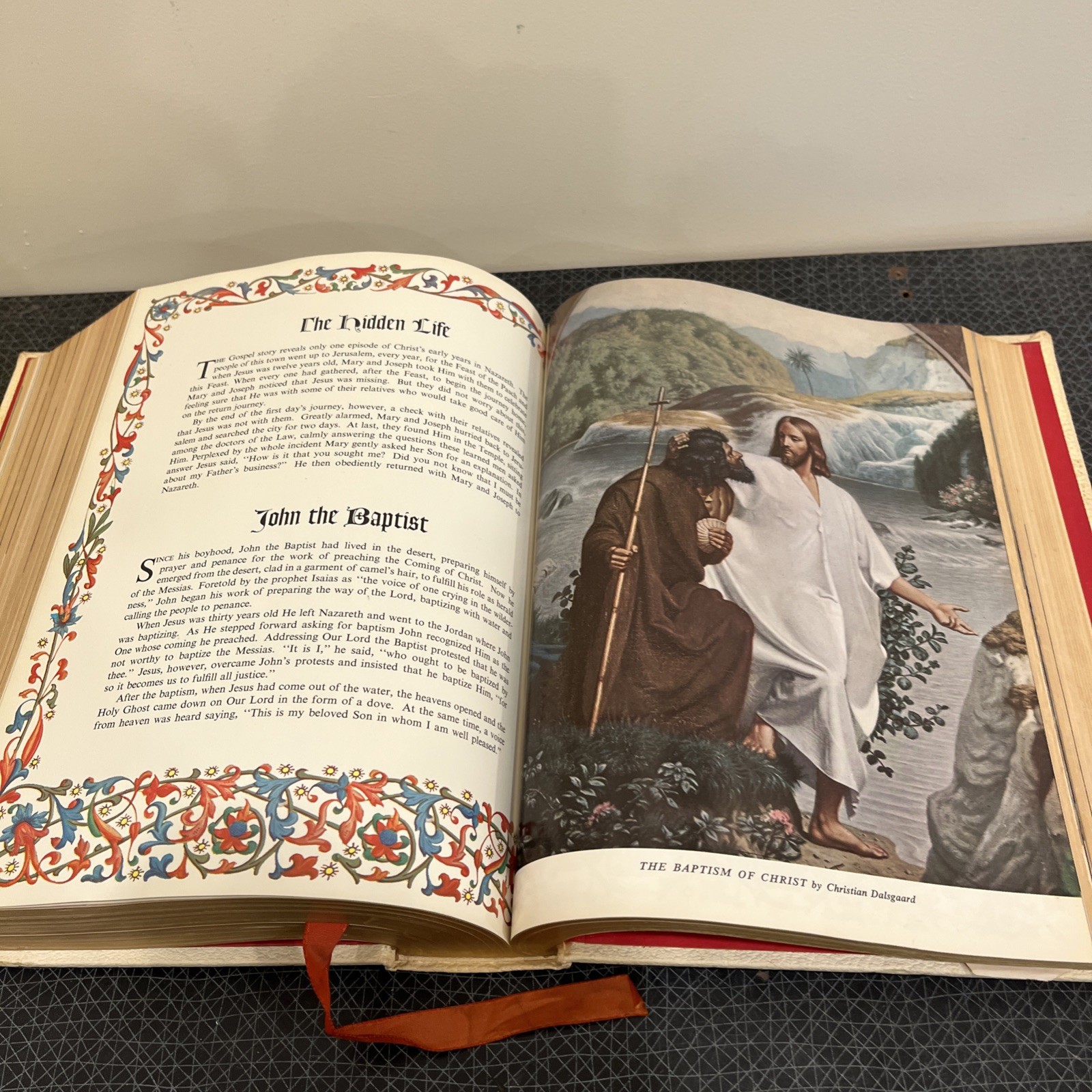 The Holy Bible with Confraternity Text – 1966 Catholic De Luxe Edition Unmarked