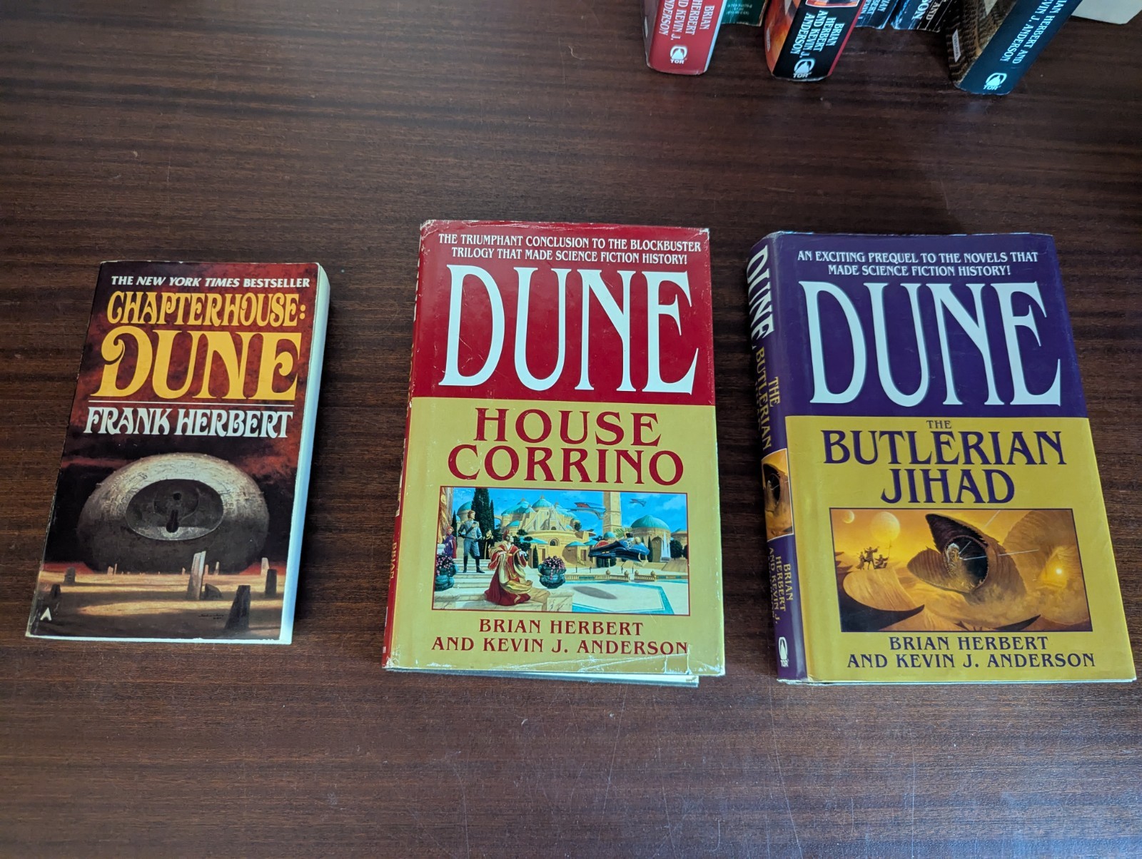Nearly Complete DUNE Series 14 Book Lot by FRANK HERBERT & Brian Herbert PB & HC