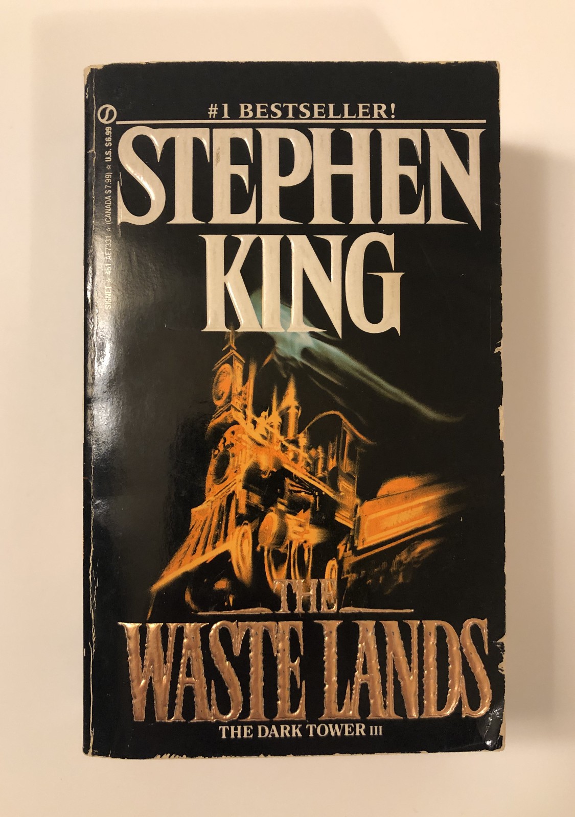 Stephen King The Wastelands The Dark Tower III Book 1st Edition Vintage