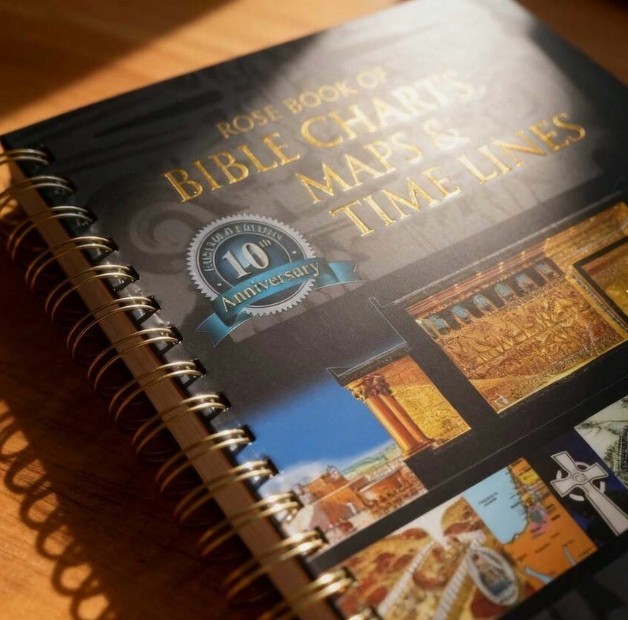 Rose Book of Bible Charts, Maps & Timelines – Full-Color Illustrated Reference