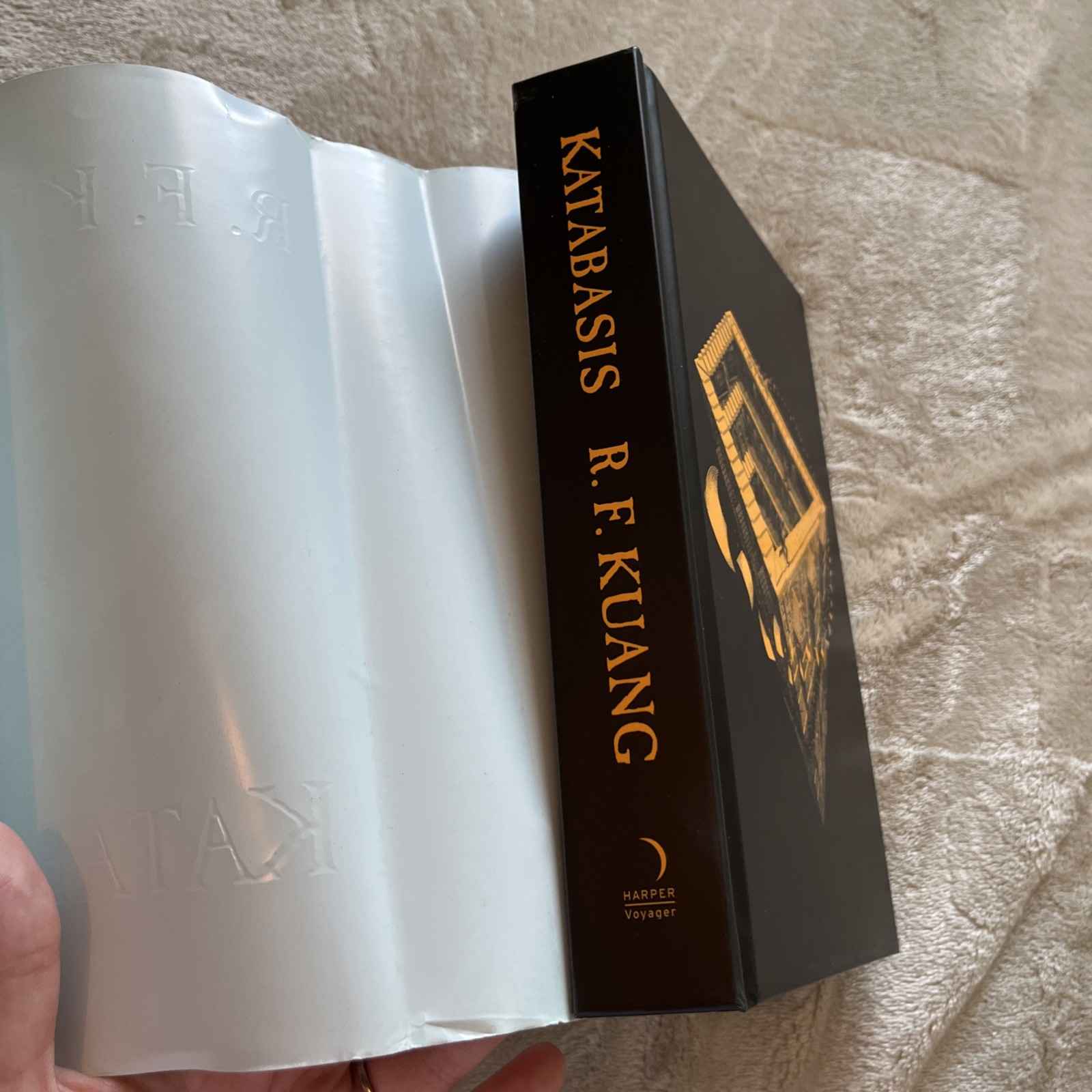 Katabasis by R.F. Kuang HC DELUXE LTD ED 1st/1st Sprayed Edges 2025 Novel
