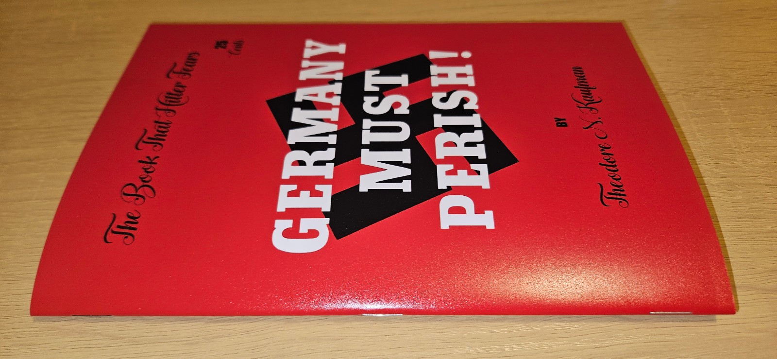 Germany Must Perish! by Theodore N. Kaufman 2025 : GREAT VALUE! TRUSTED SELLER