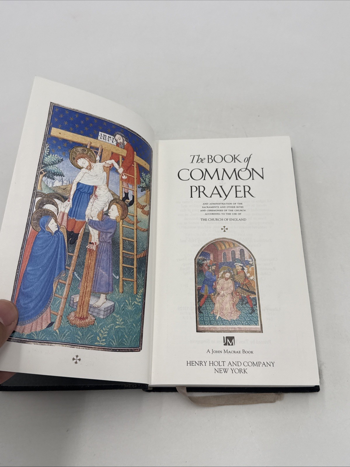 The Book of Common Prayer Henry Holt 1992 First American Edition Hard Cover