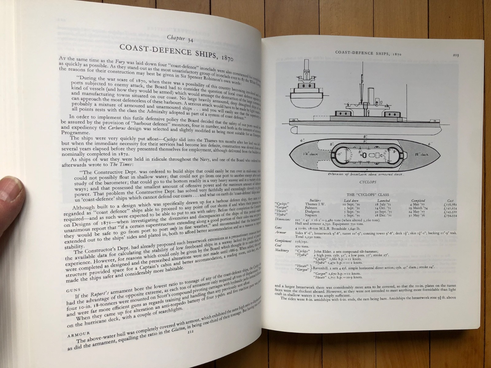 British Battleships 1860 – 1950 – Oscar Parkes – New & Revised Ed. – 1990