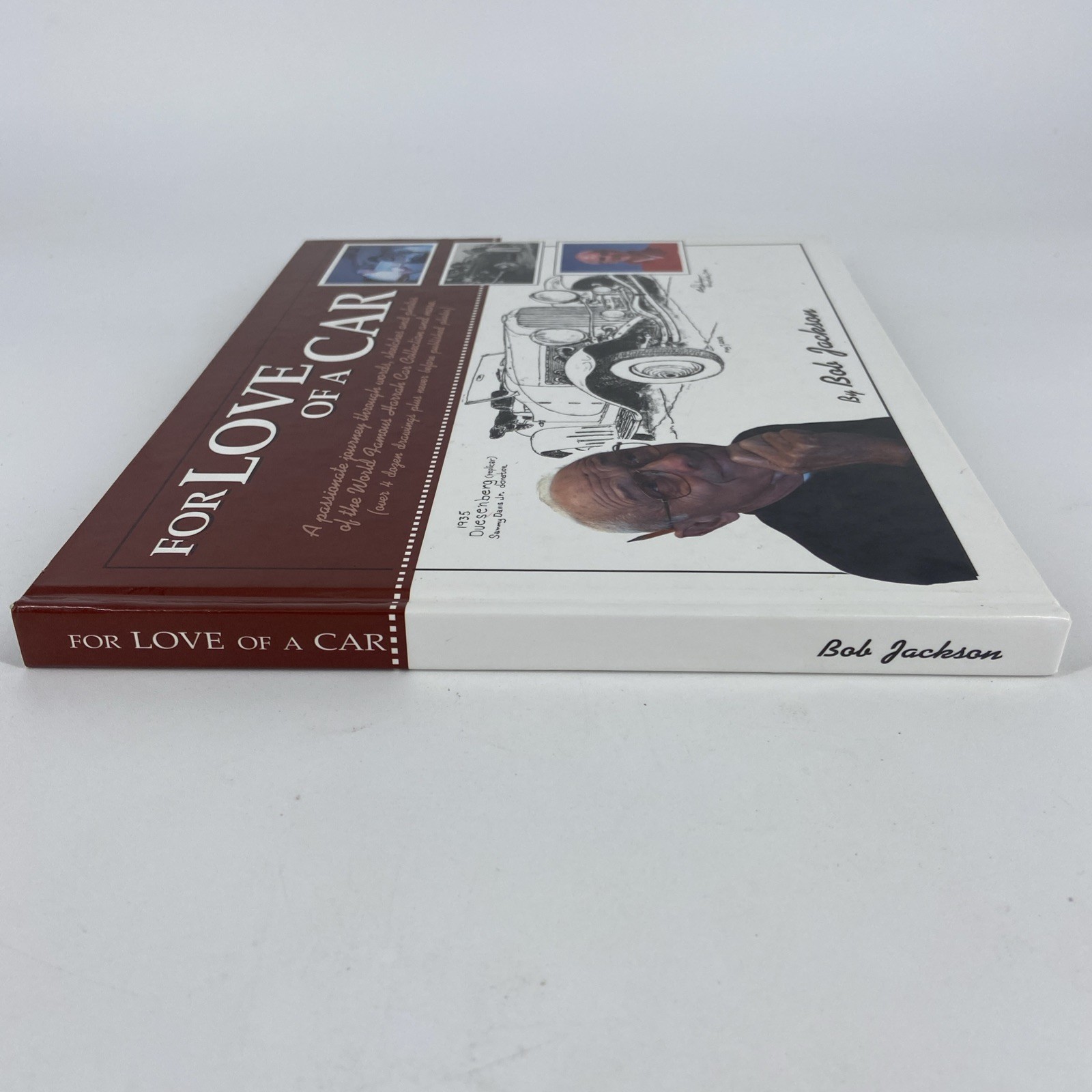 For Love of a Car Harrah Collection Bob Jackson Signed Coffee Table Book HC