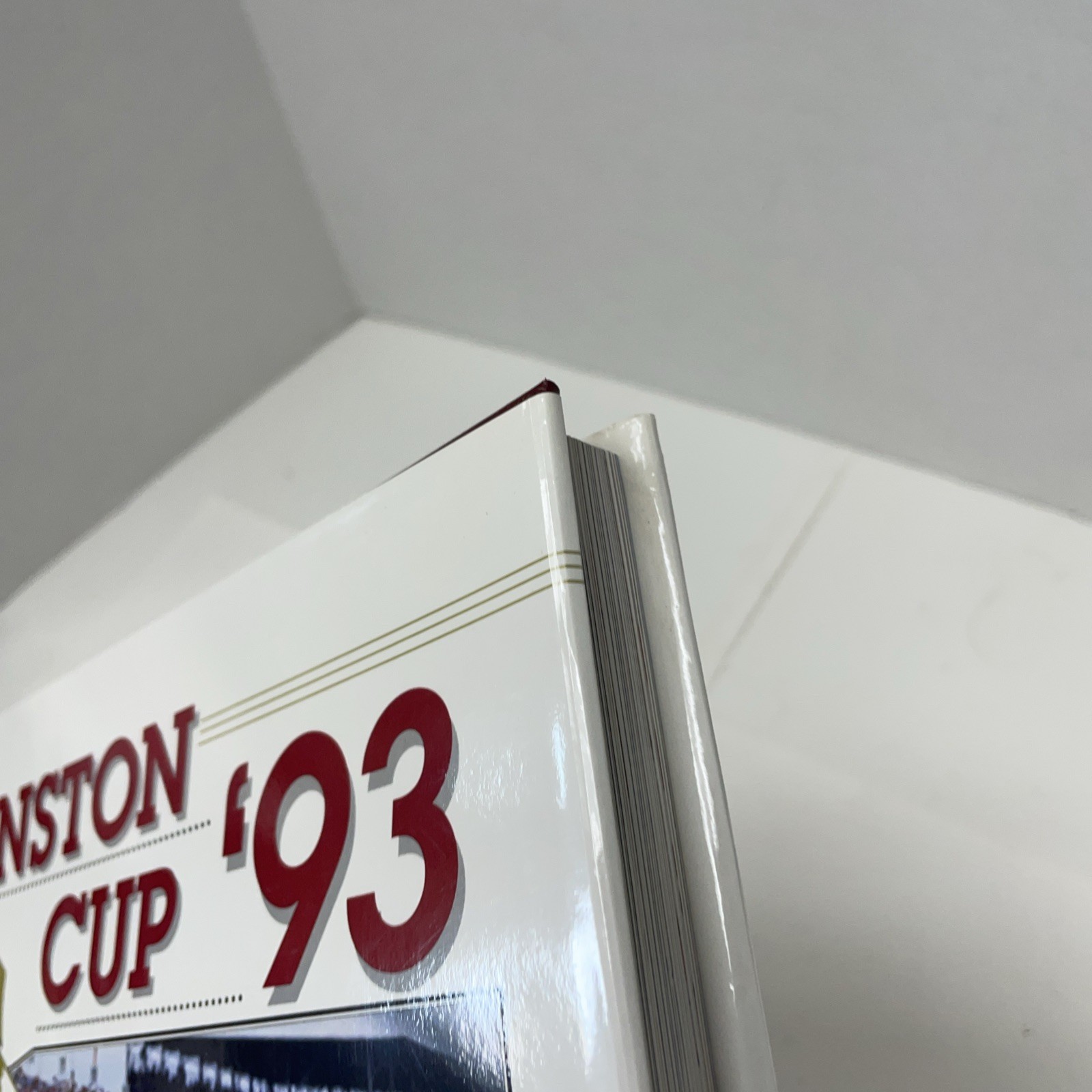 Winston Cup Hardcover Book Nascar 1993 223 Pages Dust Cover