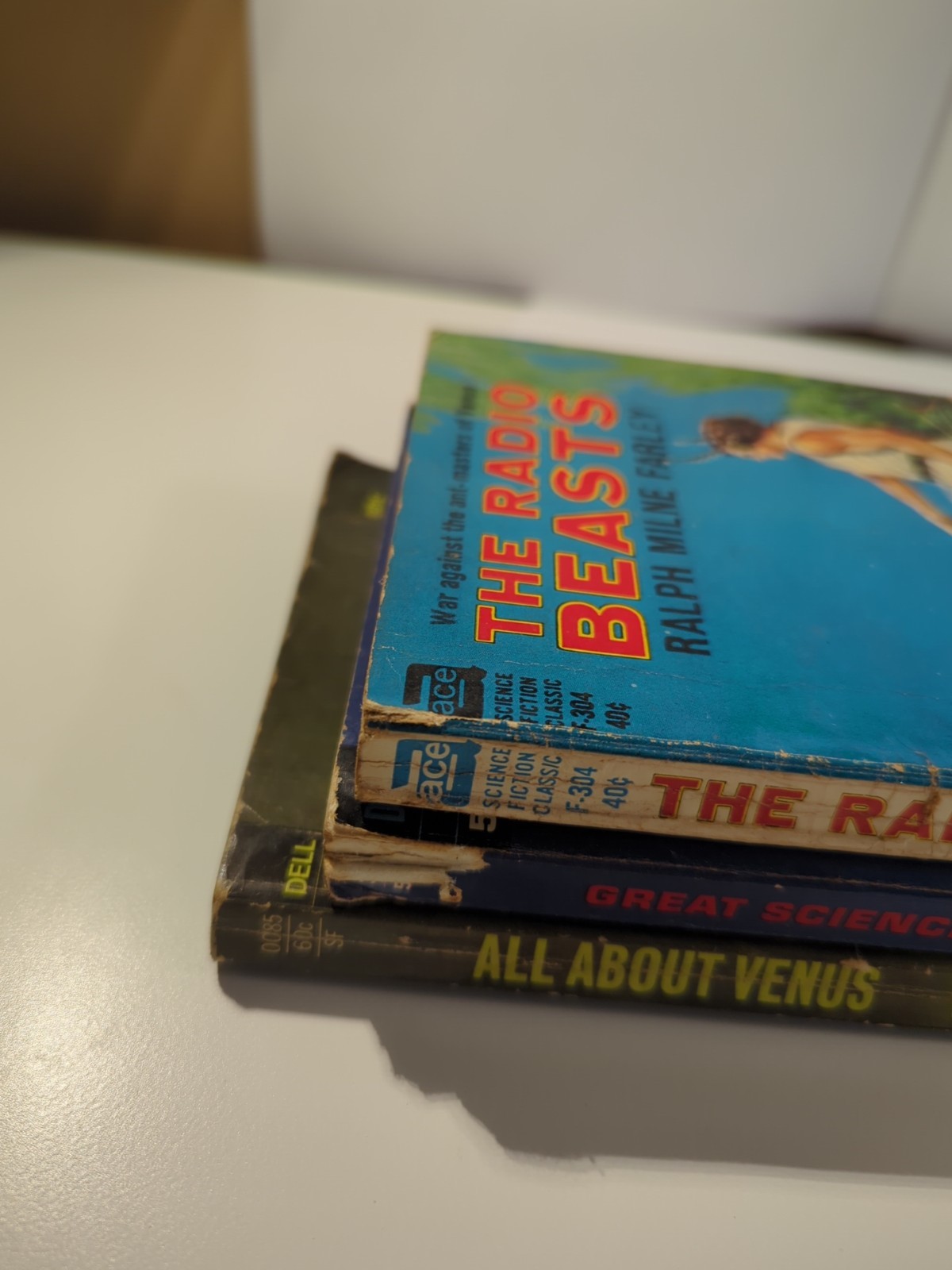 3 X Sci-Fi Fantasty Venus Paperback Bundle, Vintage, Different Authors