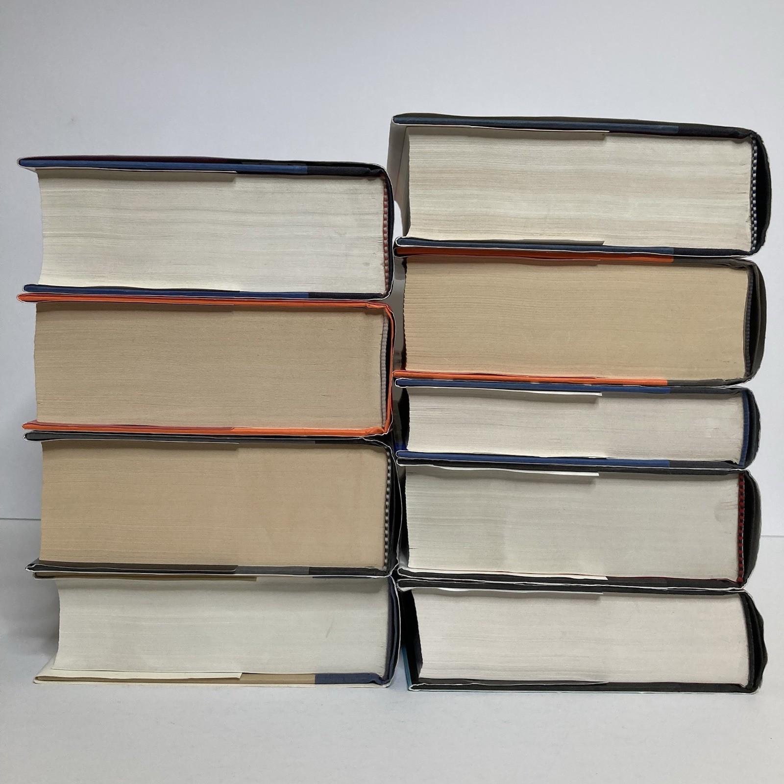 Lot of 9 Tom Clancy Jack Ryan Books HC/DJ Executive Orders Rainbow Six