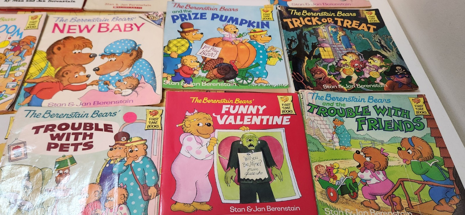 Vintage Berenstain Bears Books By Stan & Jan Bernstein Lot Of 23 Preowned Good