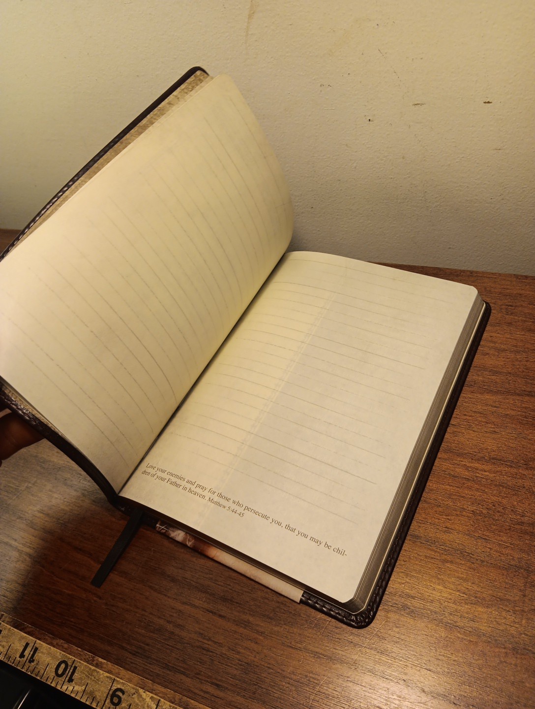 Prayer Journal, blank book, by Christian Art Gifts Inc. 2021, Leather, Brand New