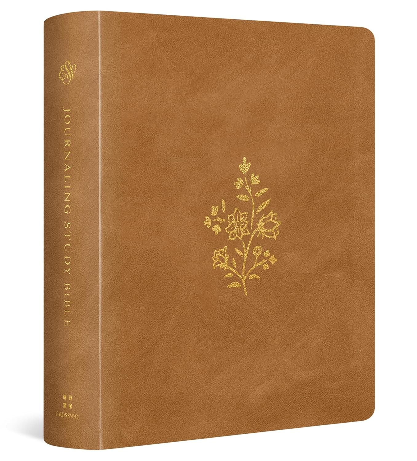 ESV Journaling Study Bible (Trutone Over Board, Nubuck Caramel Imitation Leather
