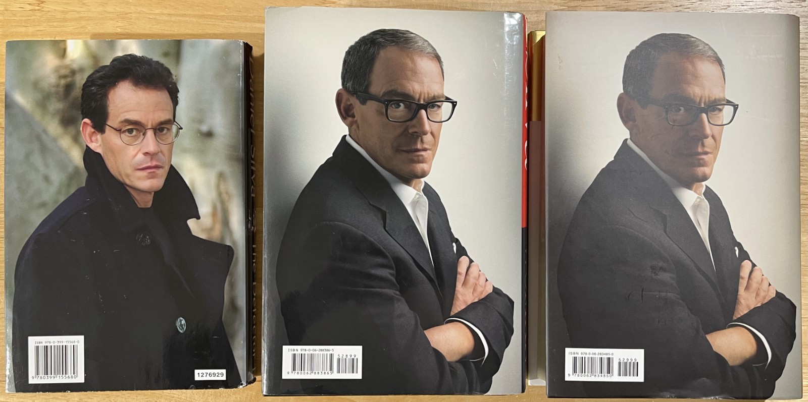 Lot of 3 Daniel Silva: Defector~Other Woman~Portrait Unknown (Gabriel Allon) HC