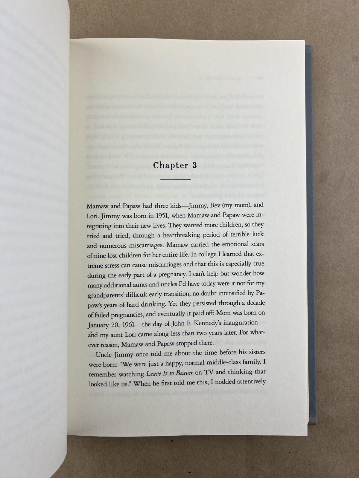 Hillbilly Elegy; J. D. Vance, Harper, 2016, First Edition, Early Printing, HC/DJ