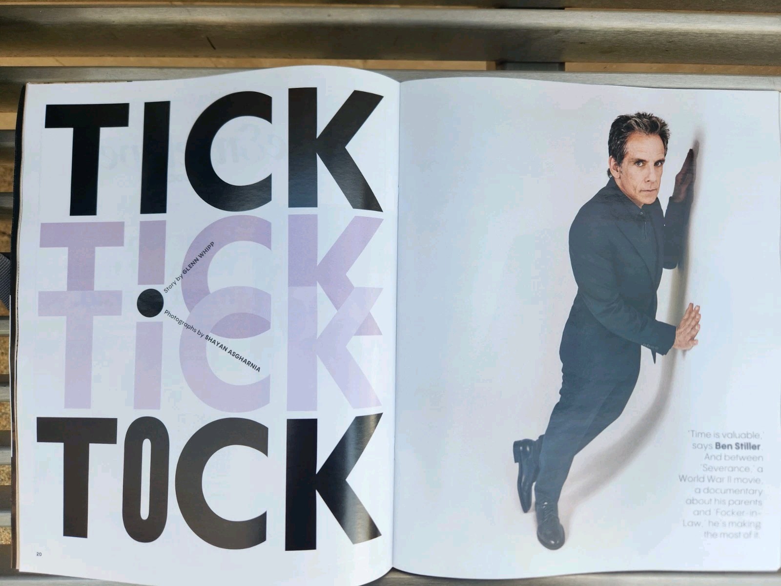LA Times The Envelope Magazine Severance Ben Stiller Andor Michelle Williams