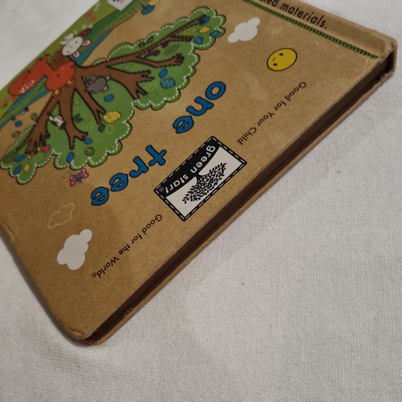 LESLIE BOCKOL. ONE TREE. RECYCLED BOOK. BOARDED. 17 BY 17CM, 9781584768111