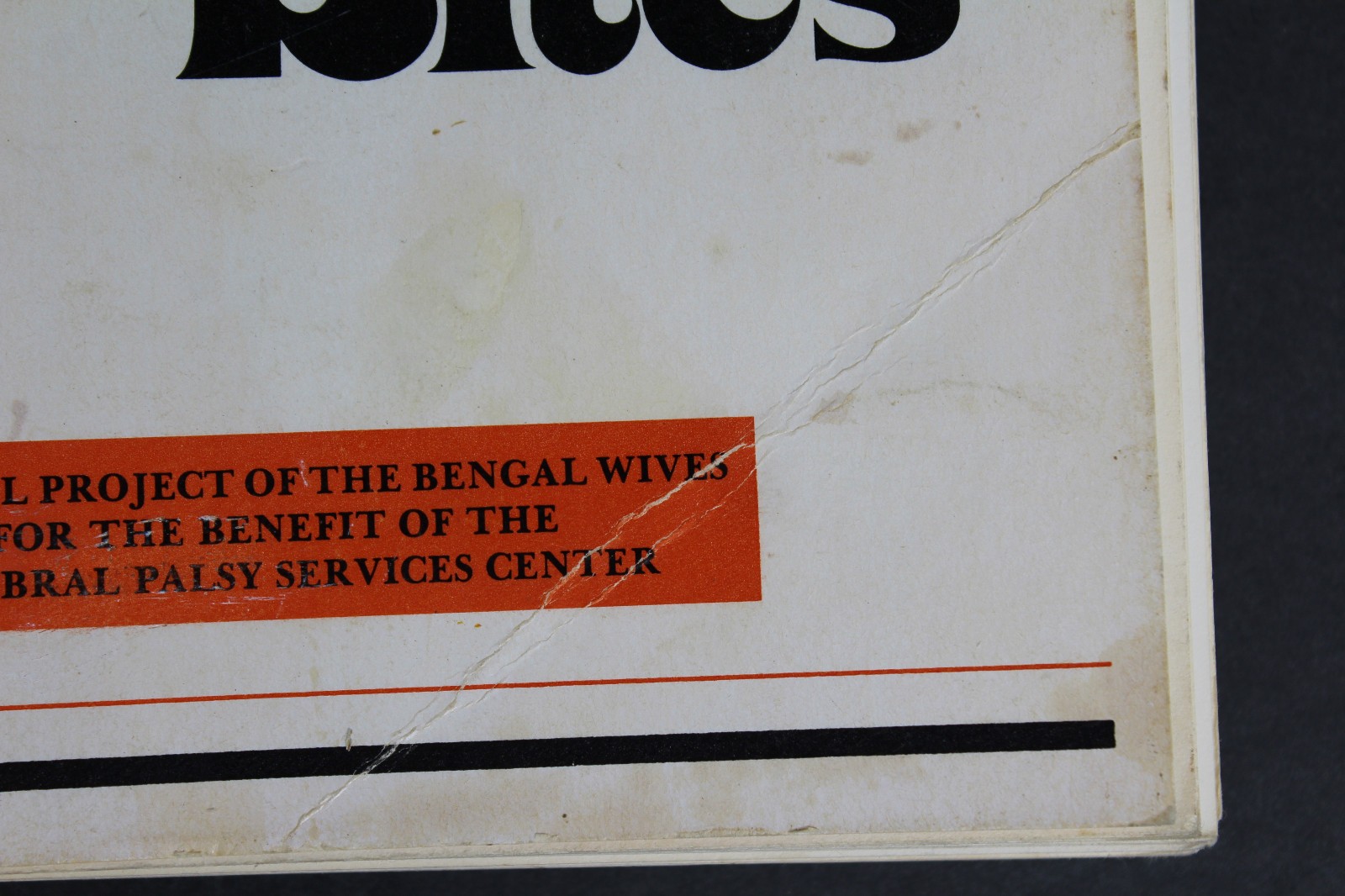 Rare 1984 Bengal Bites Cincinnati Bengals Wives’ Cookbook Spiral Bound 127 Pages